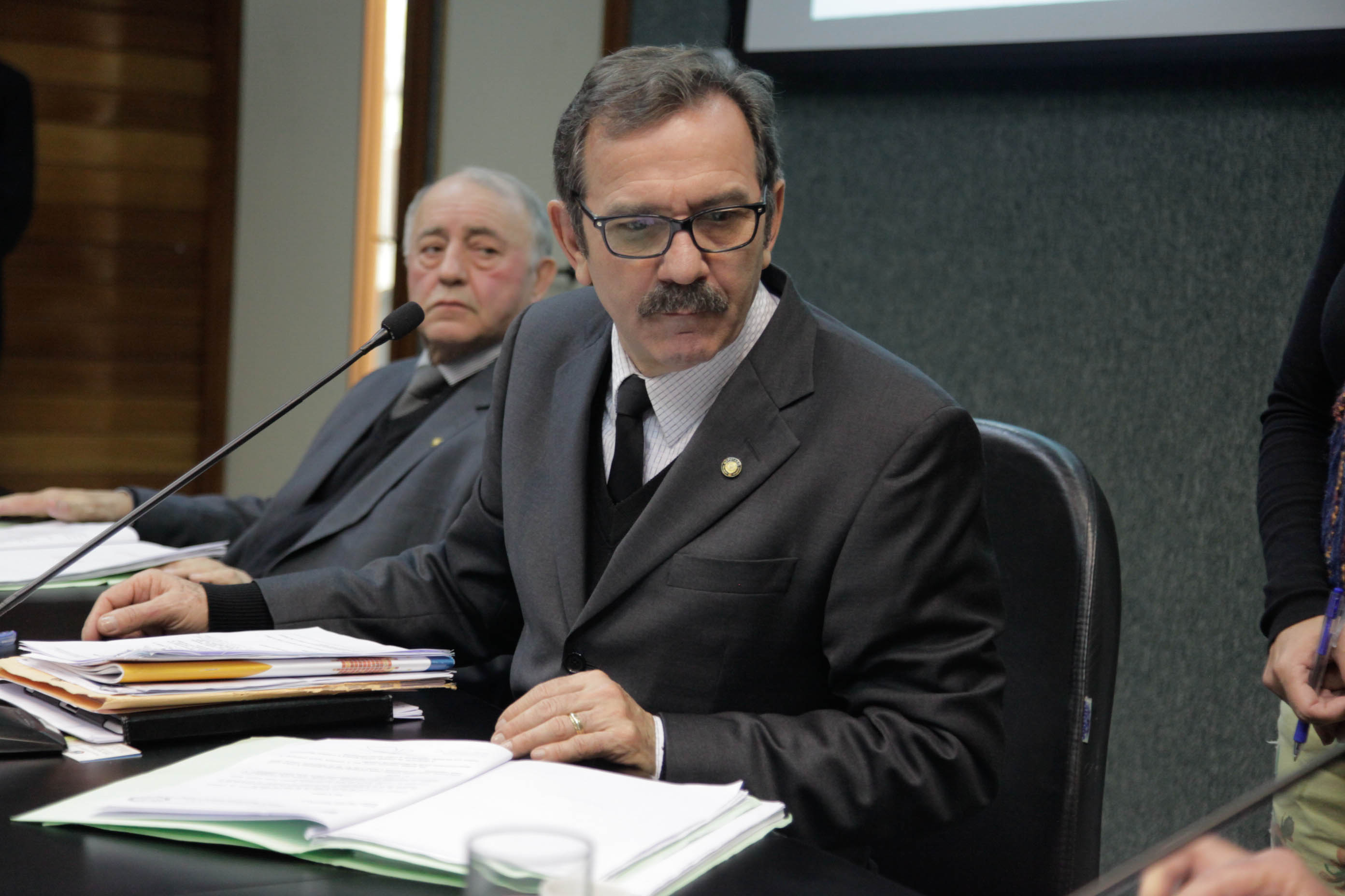 Deputado Serafim Venzon (PSDB) em Comissão de Trabalho, Administração e Serviço Público