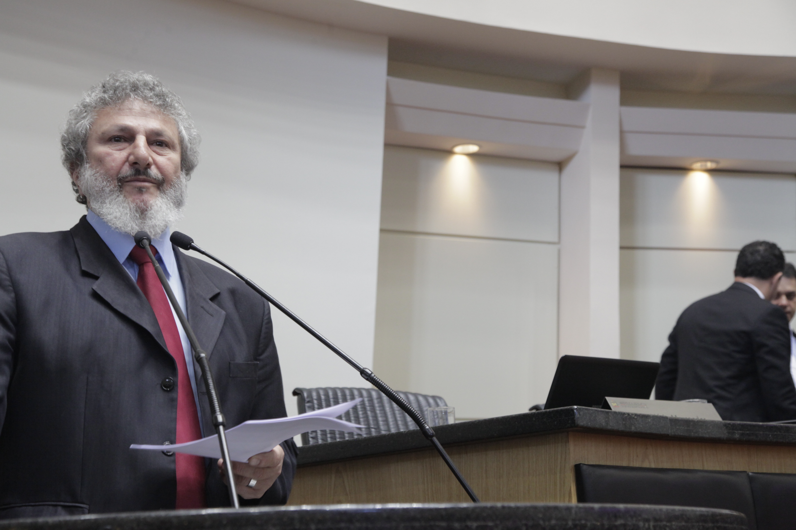 Sessão Ordinária da Assembleia Legislativa do Estado de Santa Catarina. Deputado Padre Pedro Baldissera (PT)