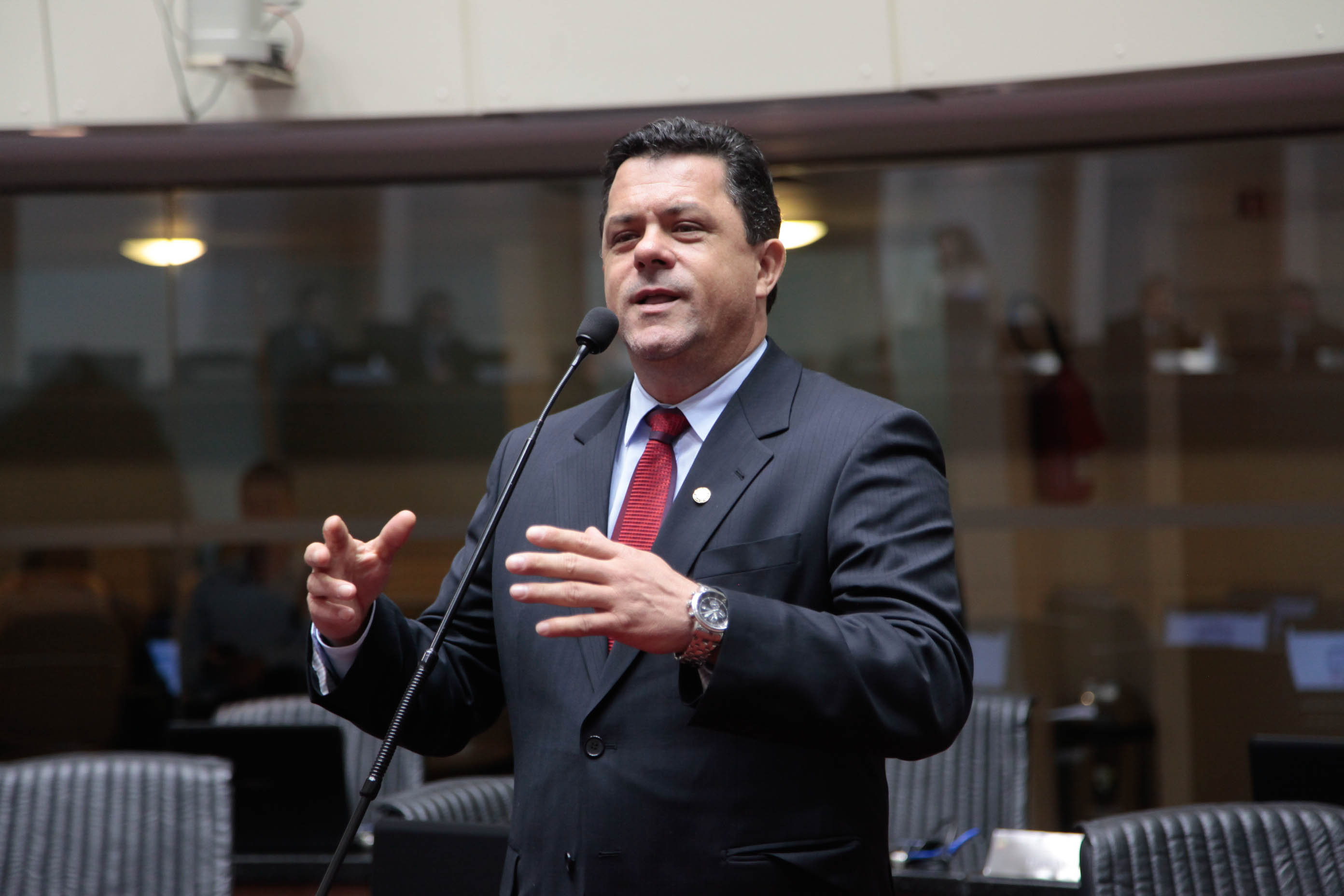 Deputado Ivan Naatz (PDT) em Sessão Plenária