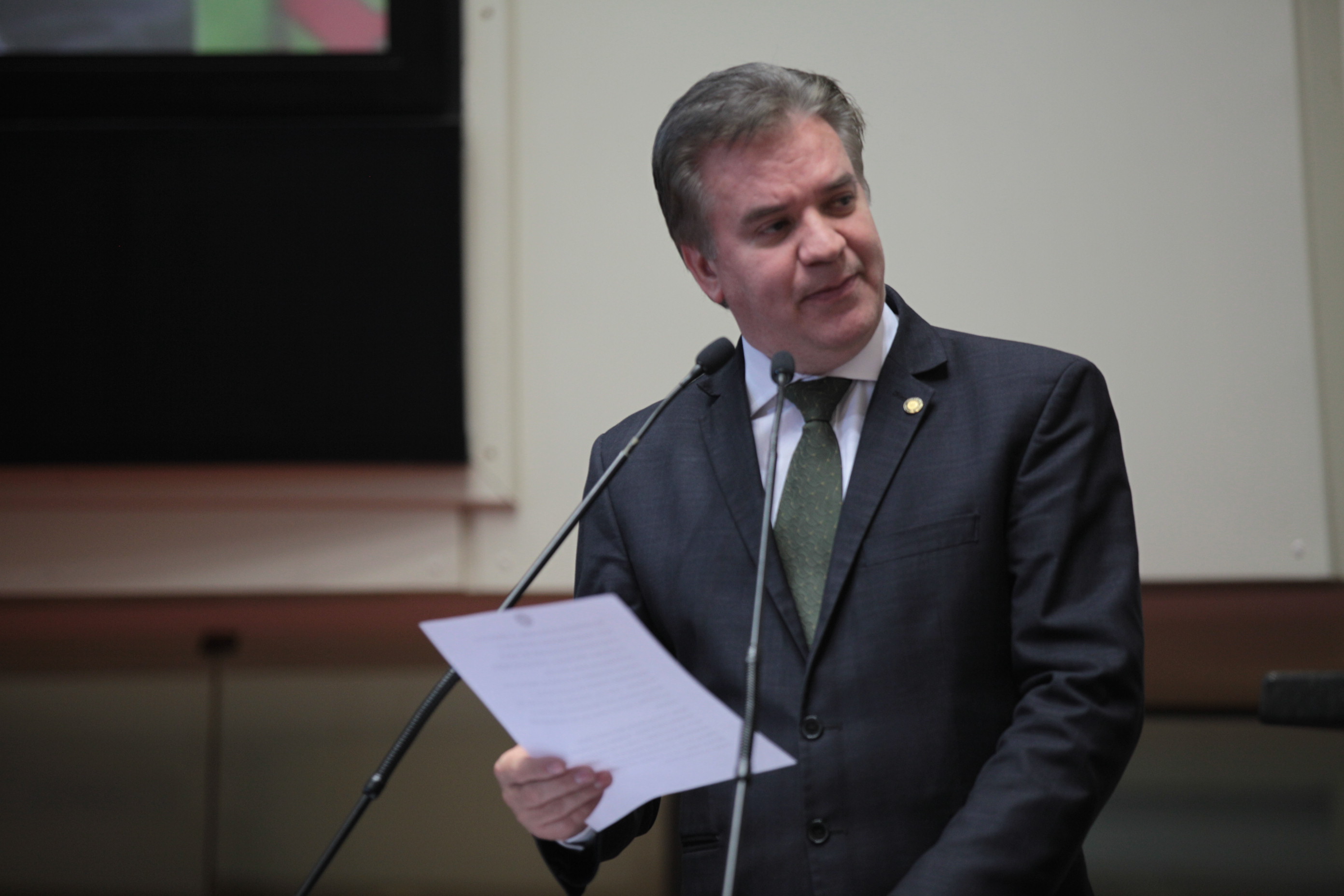Deputado César Valduga (PCdoB) - Sessão Ordinária. Foto: Solon Soares