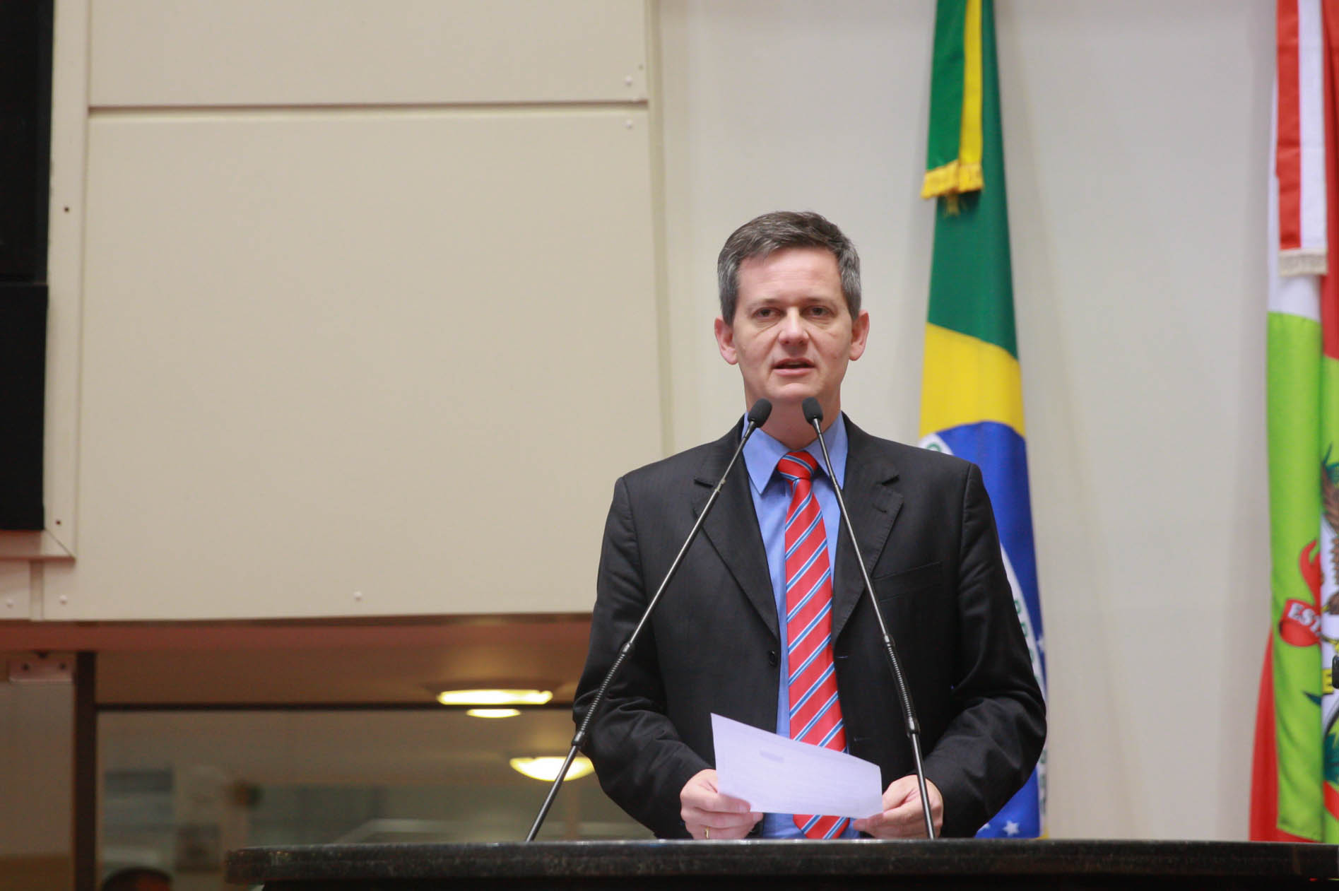 Deputado Jean Kuhlmann (PSD) em Sessão Ordinária