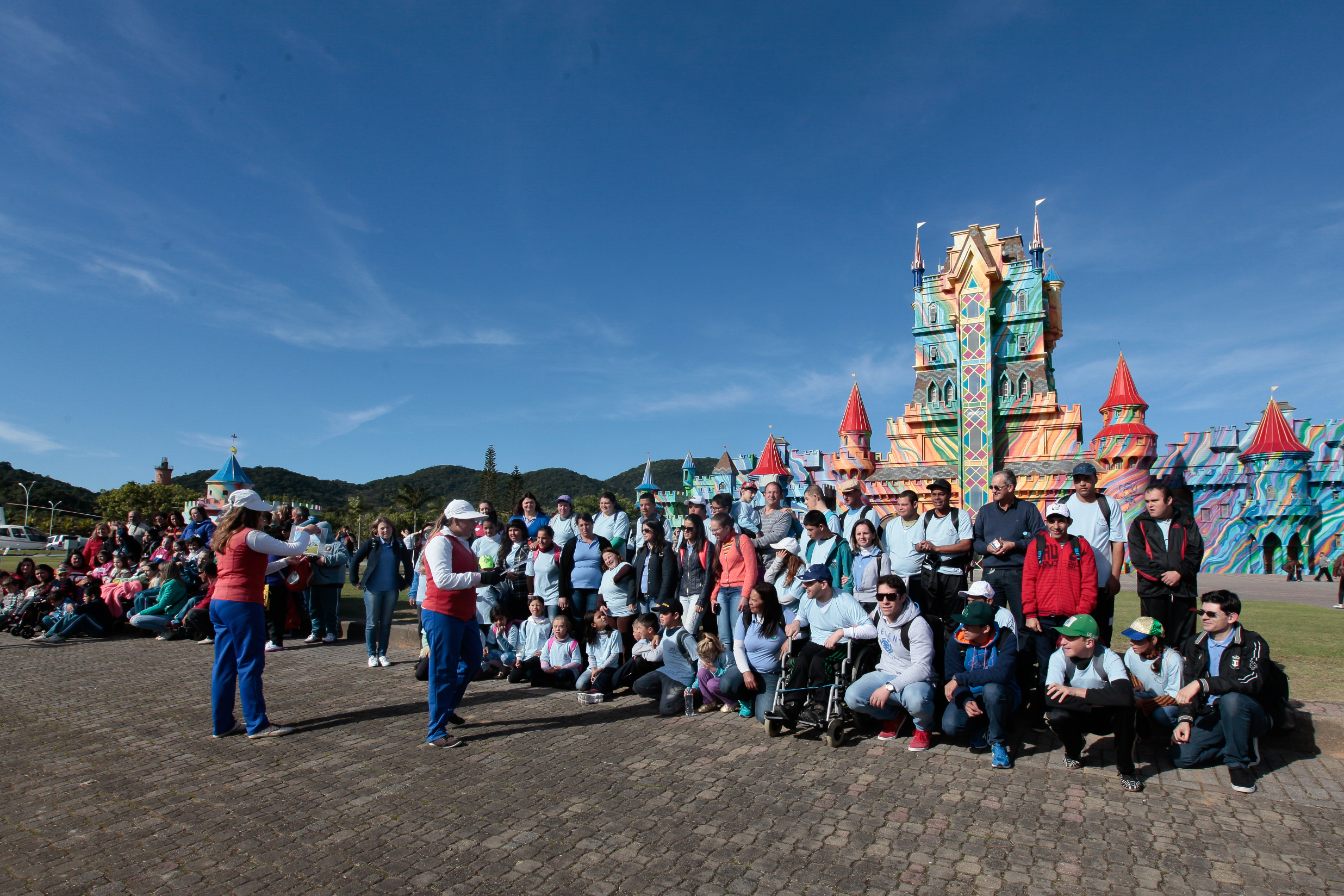 23º Encontro de Recreação e Lazer das APAES no Parque Beto Carrero.