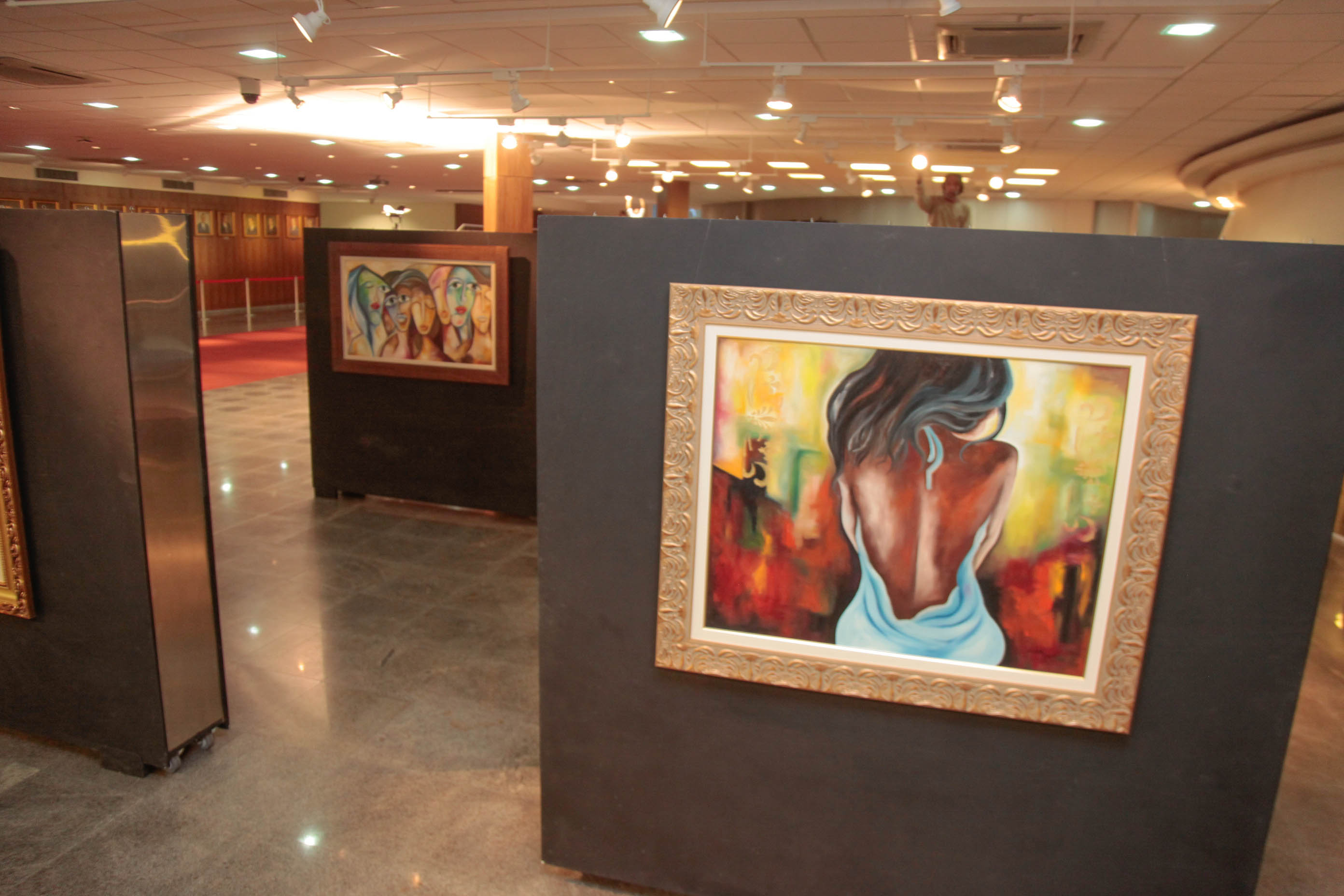 Exposição Cores em Vida. Foto: Luis Gustavo Debiasi / Agência AL