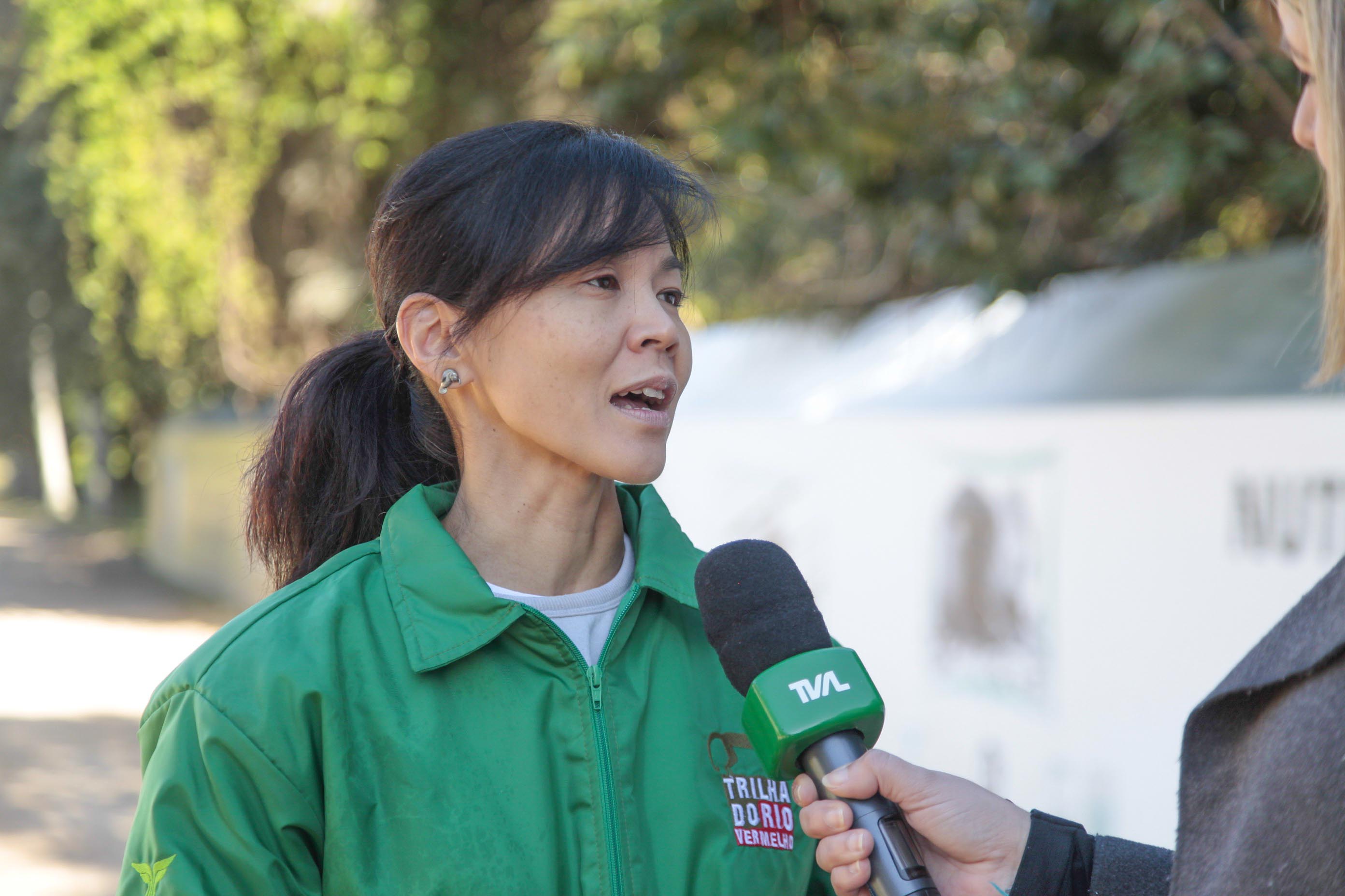 Cristiane Kolesnikovas, Presidente da ONG Ações para Preservação do Recursos Natuais e Desenvolvimento Economico e Racional.