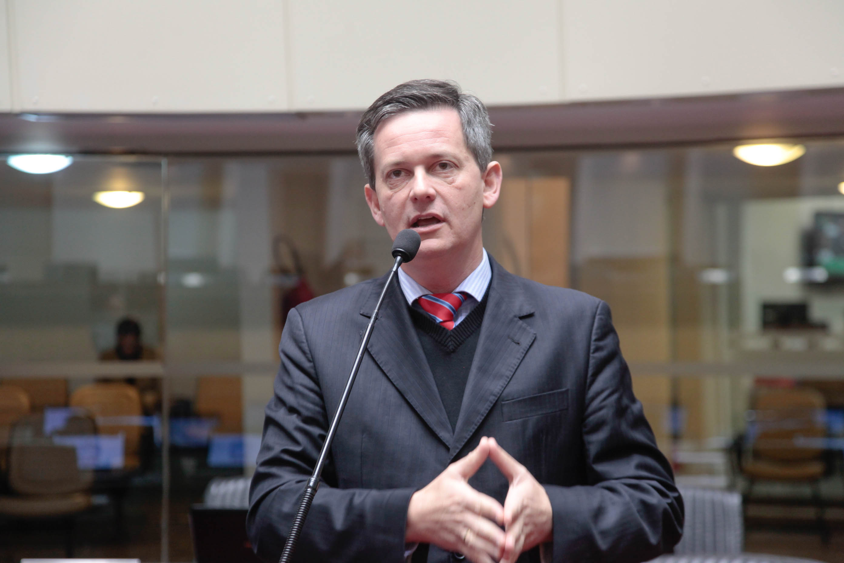 Deputado Jean Kuhlmann (PSD) em Sessão Ordinária