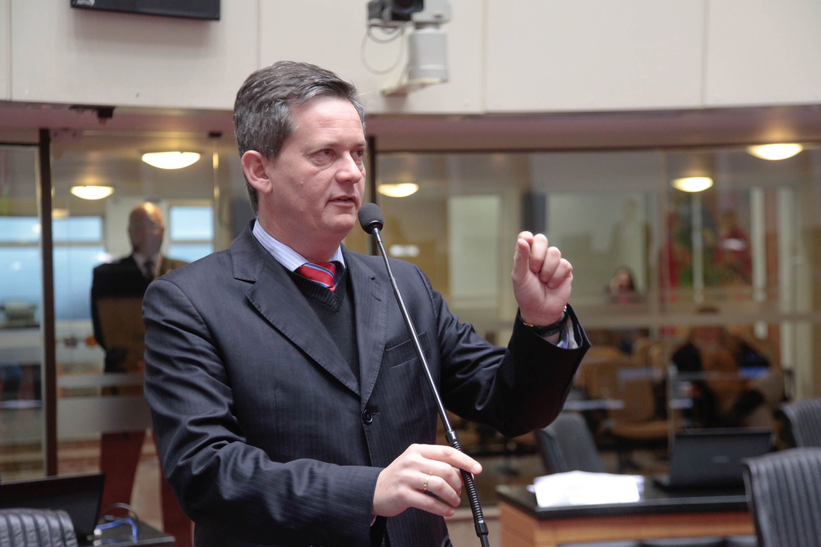 Deputado Jean Kuhlmann (PSD) em Sessão Ordinária
