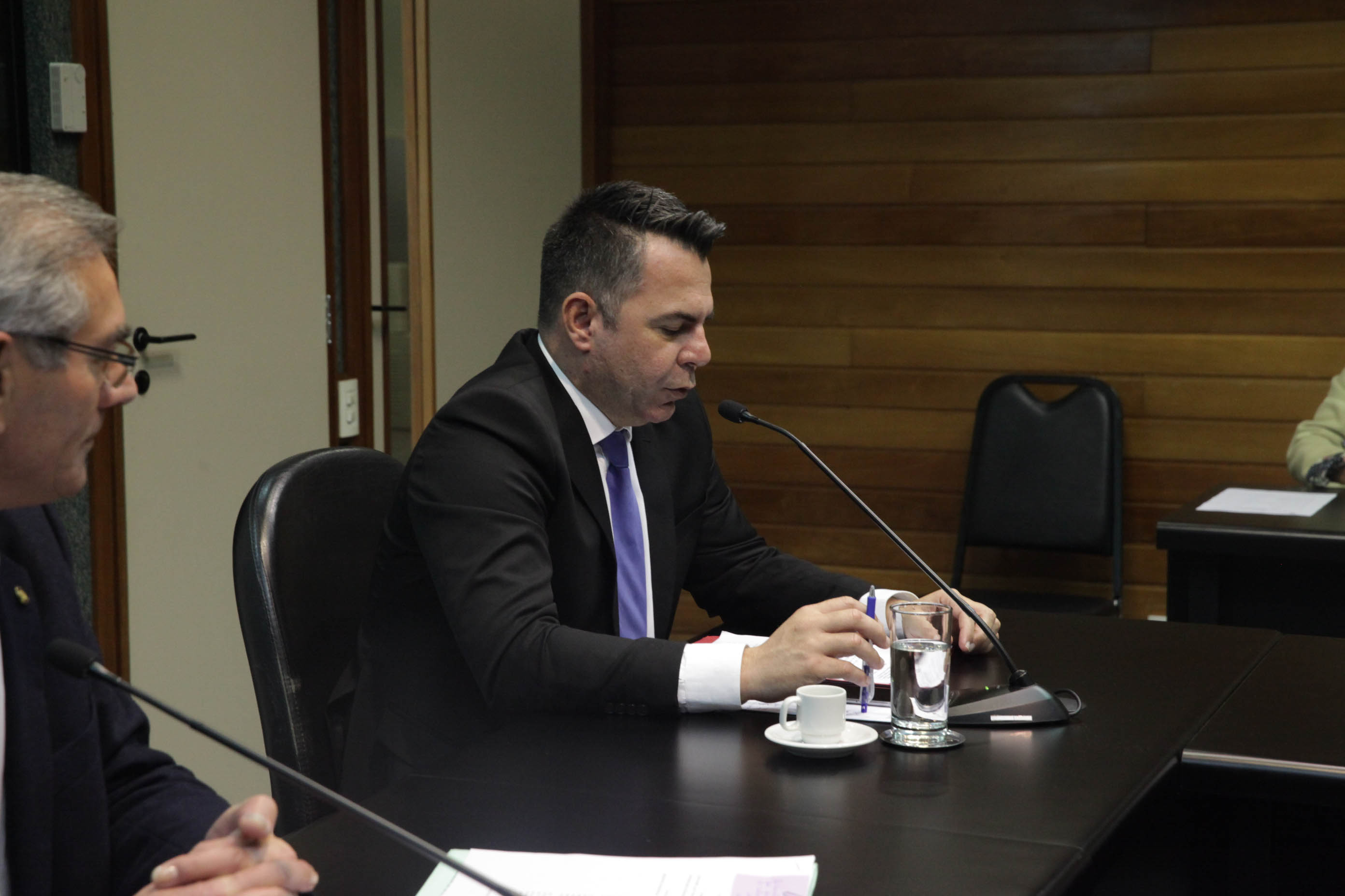 Comissão de Economia, Ciência, Tecnologia, Minas e Energia. Deputado Luiz Fernando Vampiro (PMDB).