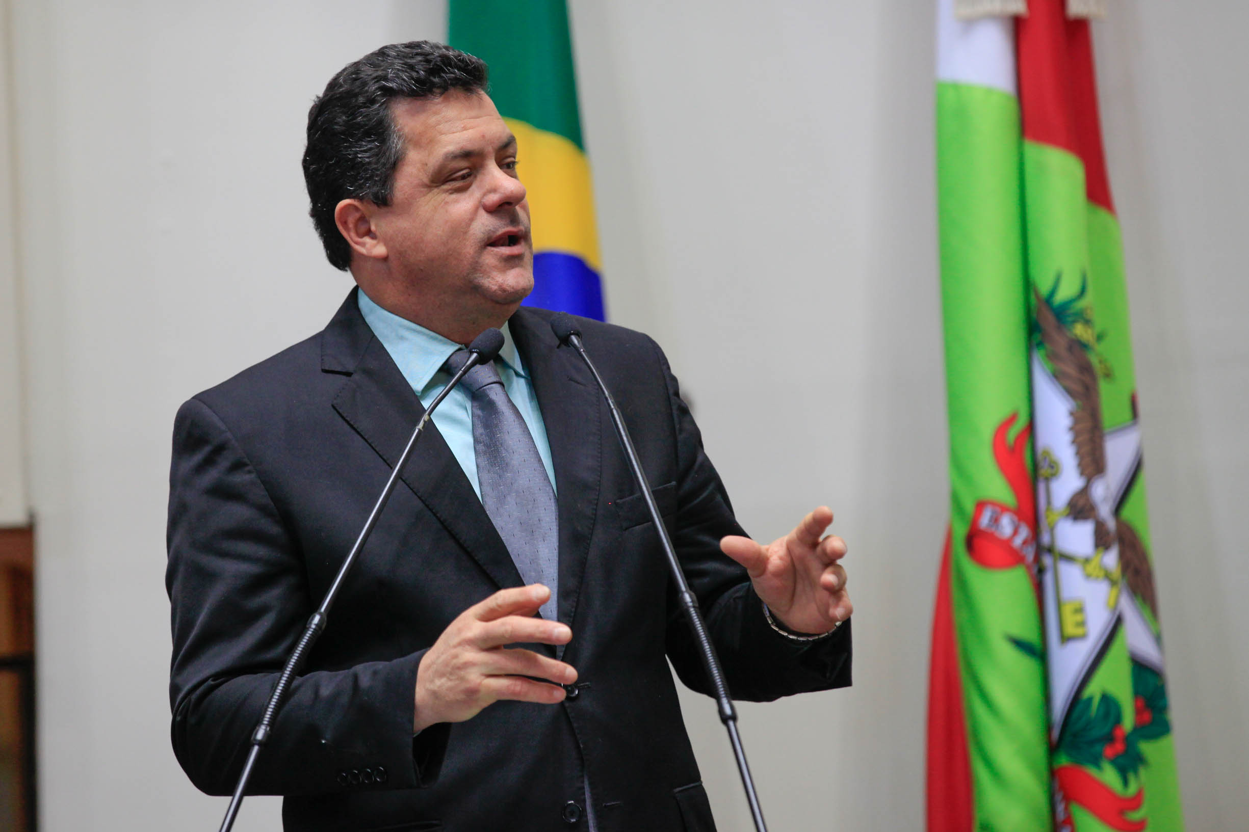 Deputado Ivan Naatz (PDT) em Sessão Ordinária