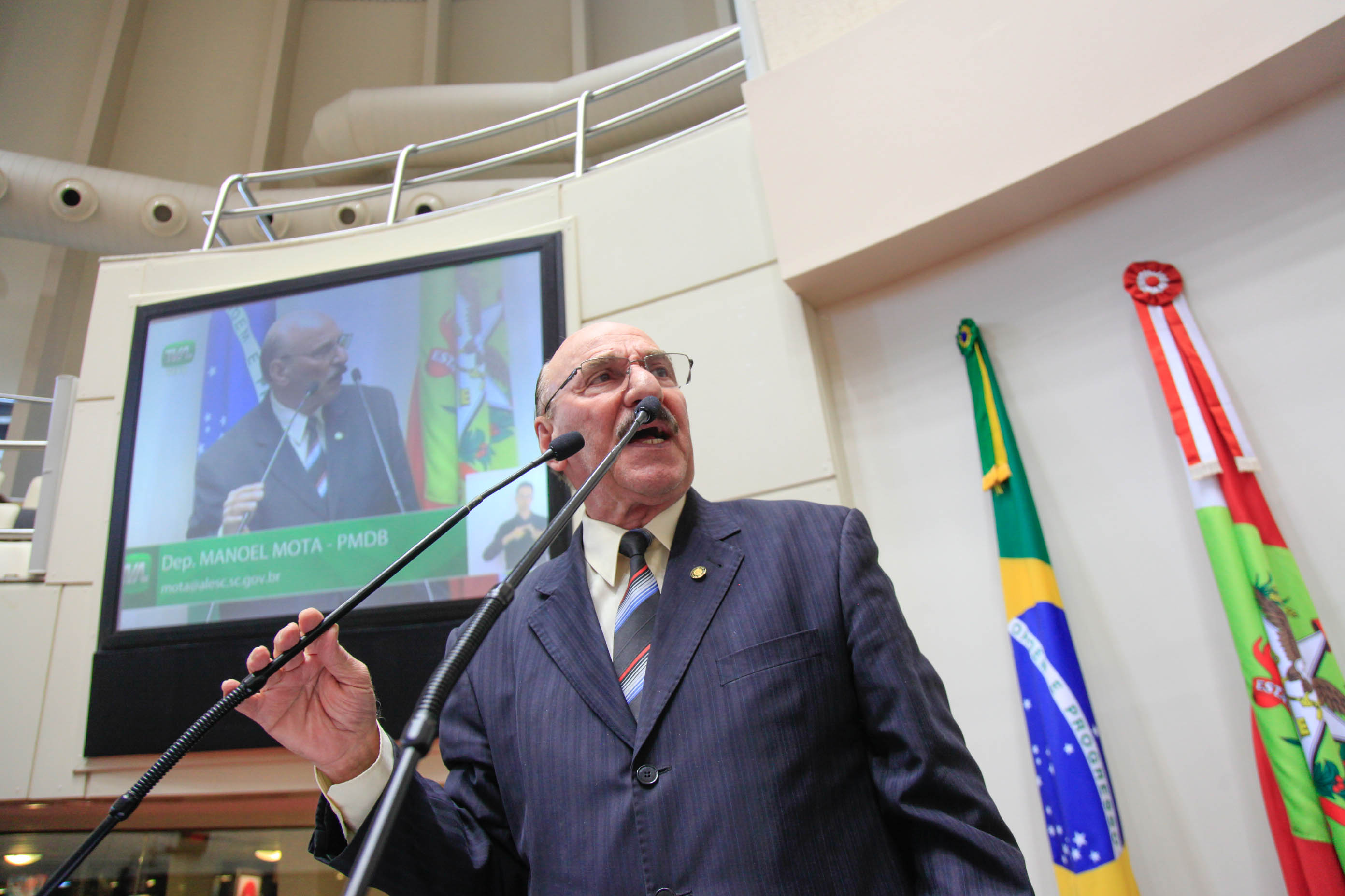 Deputado Manoel Mota (PMDB) em Sessão Ordinária