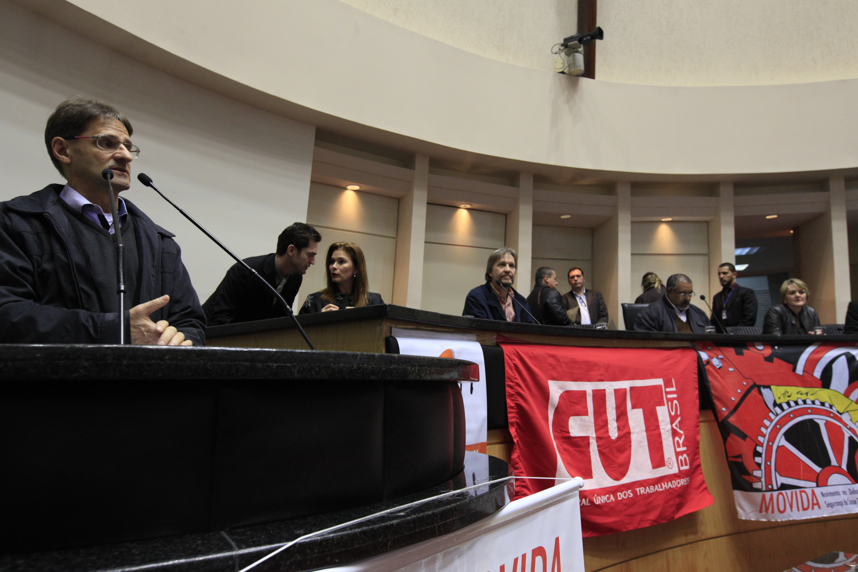Audiência Pública sobre Direito dos Trabalhadores, Previdência Social e Trabalho Escravo.  Deputado Neodi Saretta (PT)