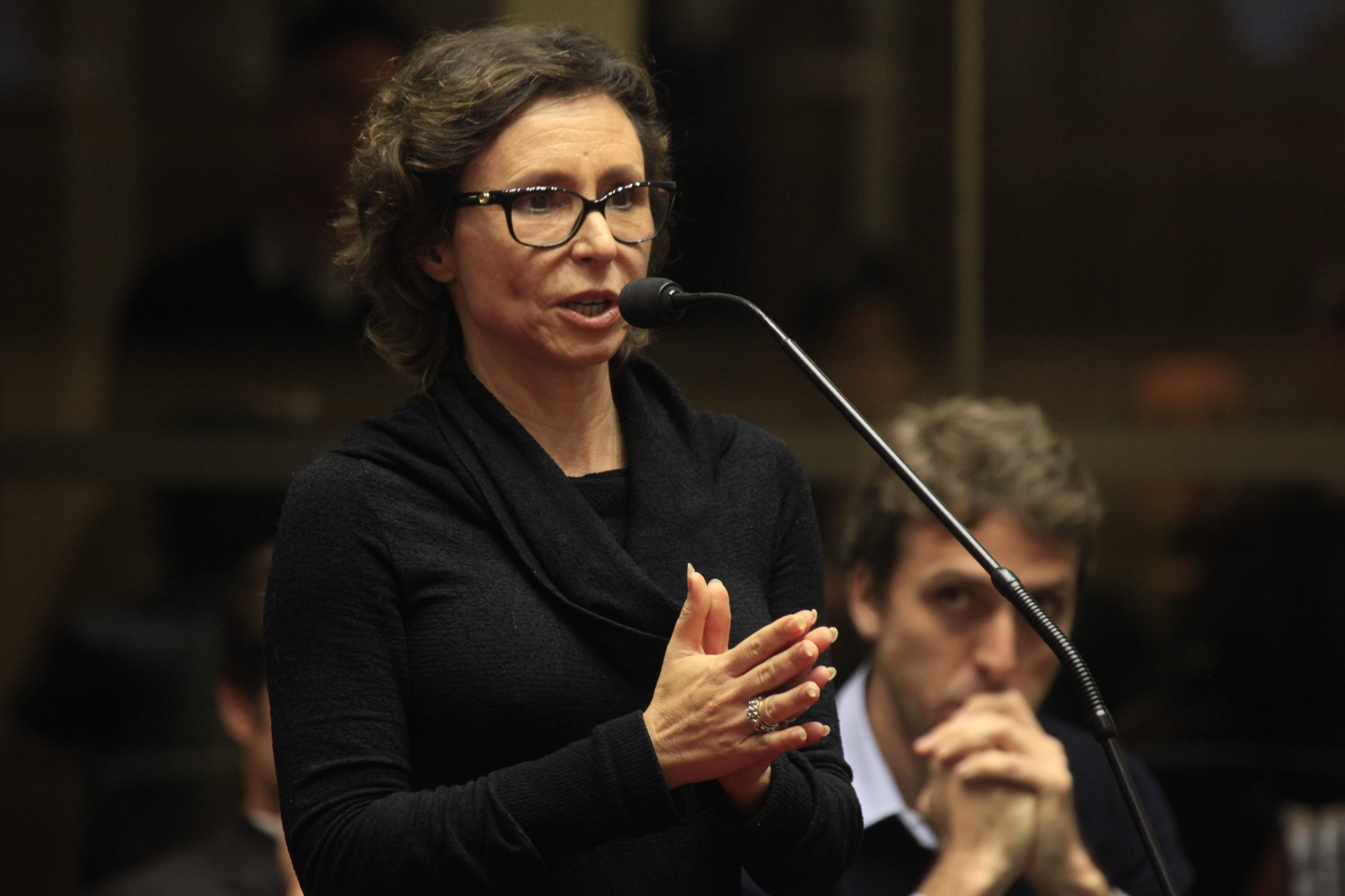 Audiência Publica discute a situação dos Beach Clubs na Praia de Jurerê Internacional. Andreia Druck. Foto: Daniella Coriolano/ Agência AL