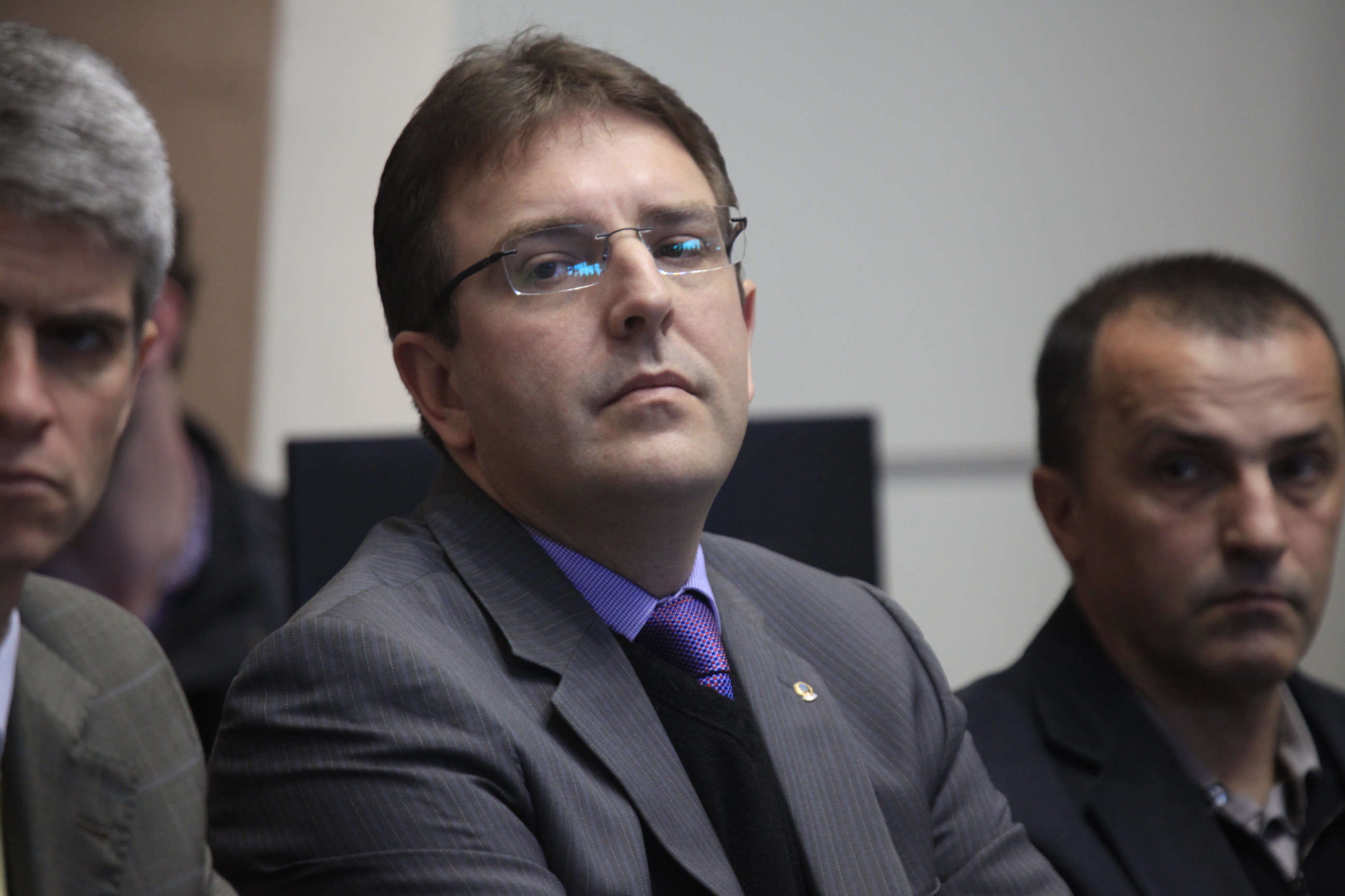 Audiência Publica discute a situação dos Beach Clubs na Praia de Jurerê Internacional. Juiz Marcelo Adriano Micheloti.  Foto: Daniella Coriolano/ Agência AL