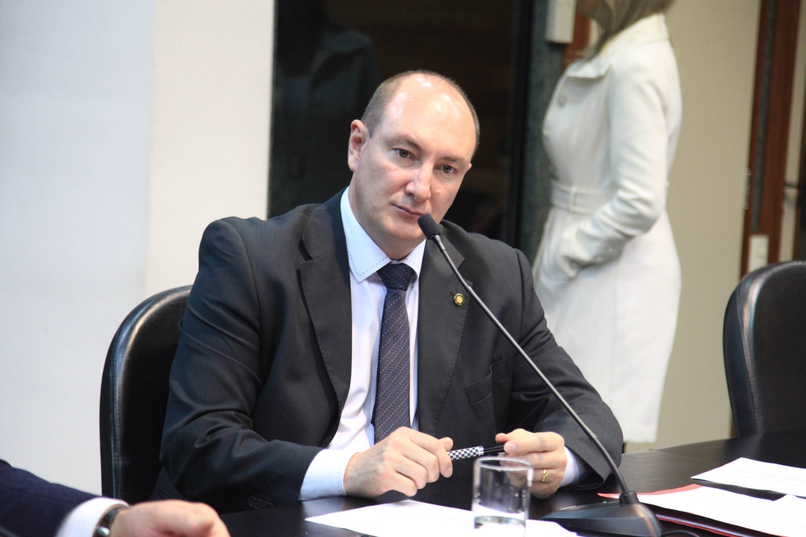 Deputado Mauro de Nadal (PMDB) em Comissão de Constituição e Justiça