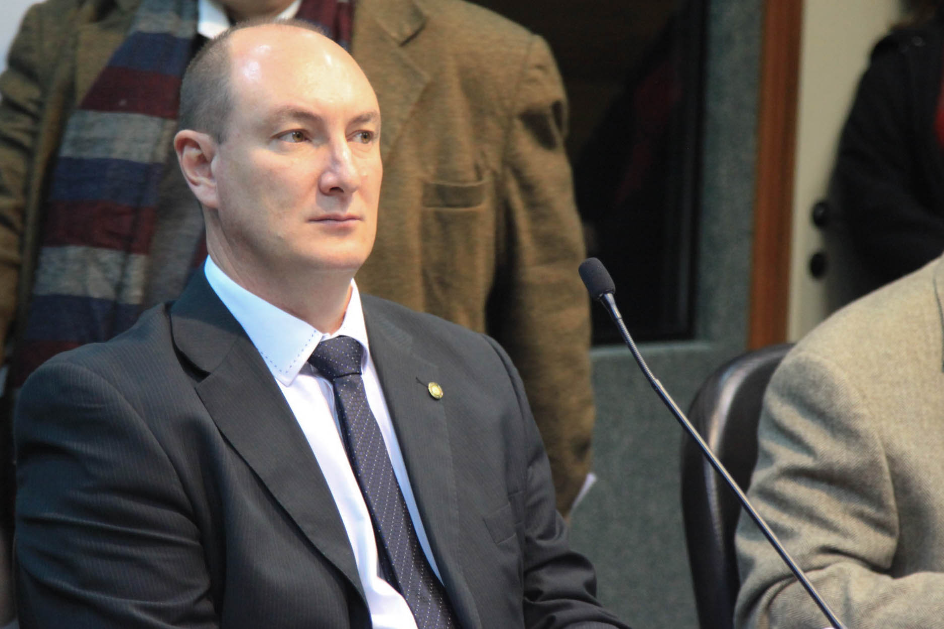 Deputado Mauro de Nadal (PMDB) em Comissão de Constituição e Justiça