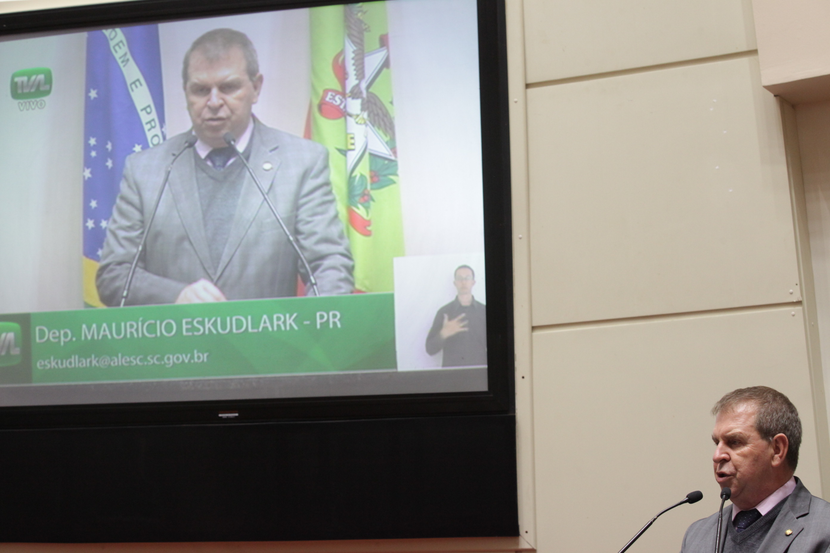 Sessão Ordinária. Deputado Maurício Eskudlark (PR),