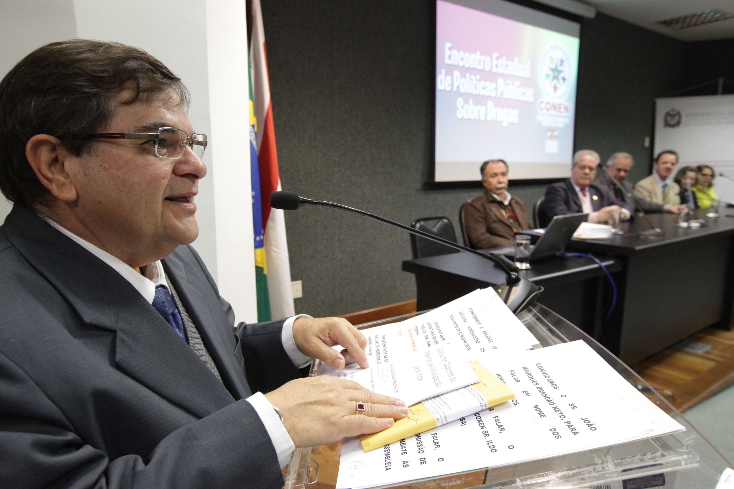 Encontro estadual de políticas públicas sobre drogas.