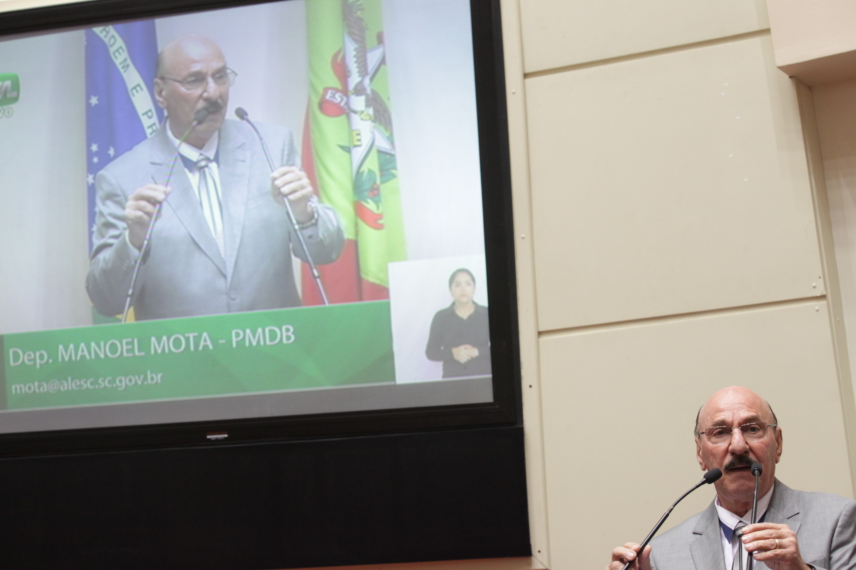 Sessão Ordinária. Deputado Manoel Mota (PMDB).
