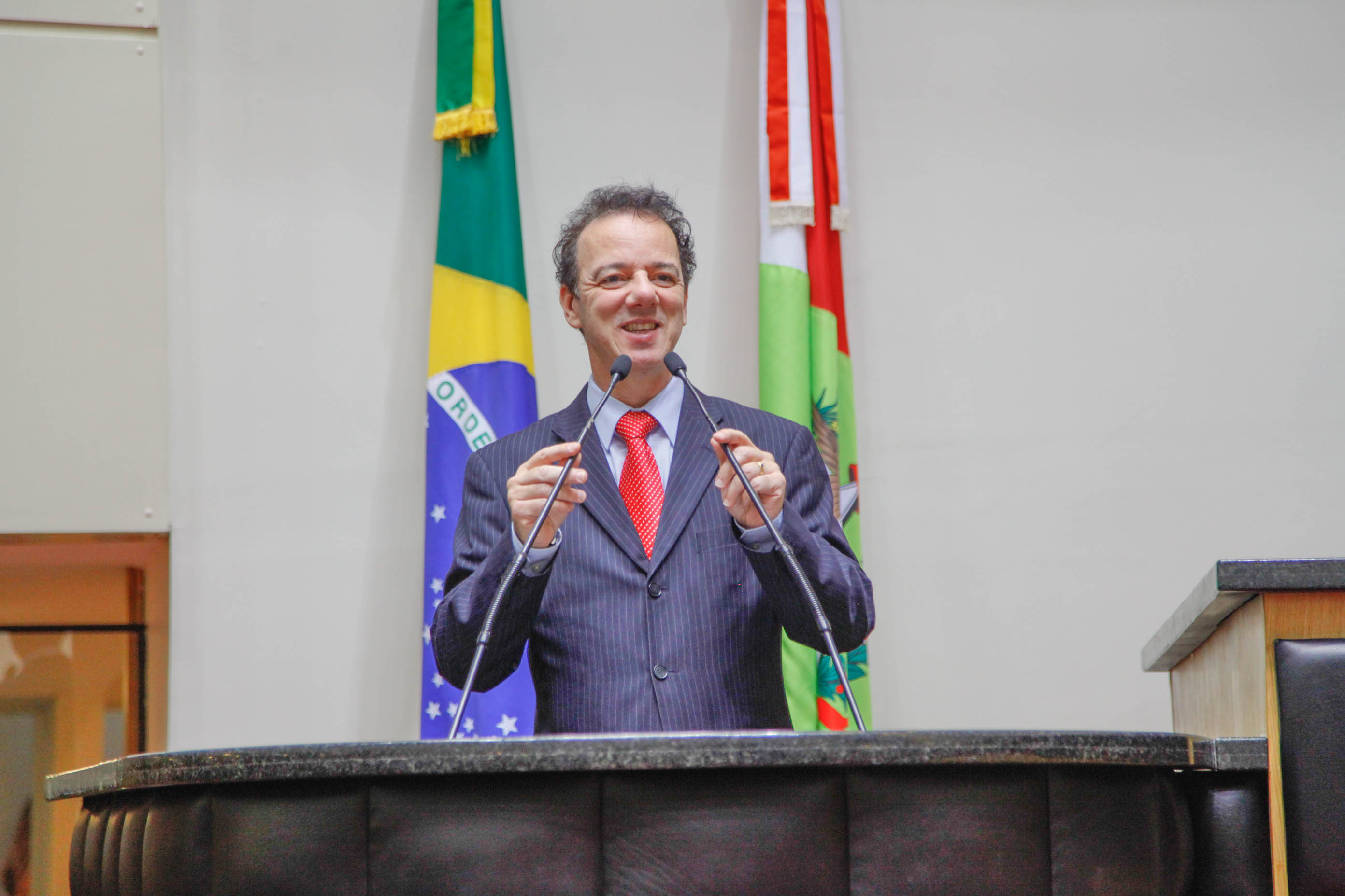 Deputado Ismael dos Santos (PSD) em Sessão Ordinária