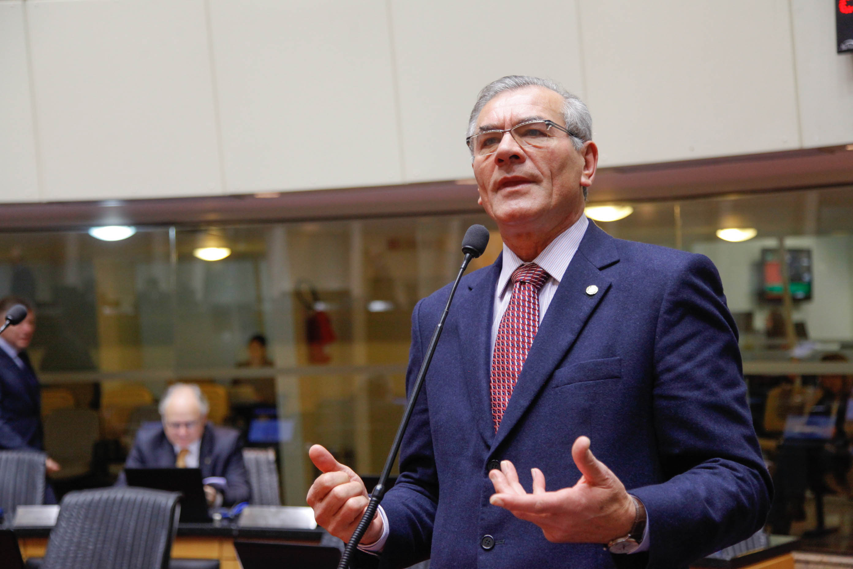 Deputado Silvio Dreveck (PP) em Sessão Ordinária