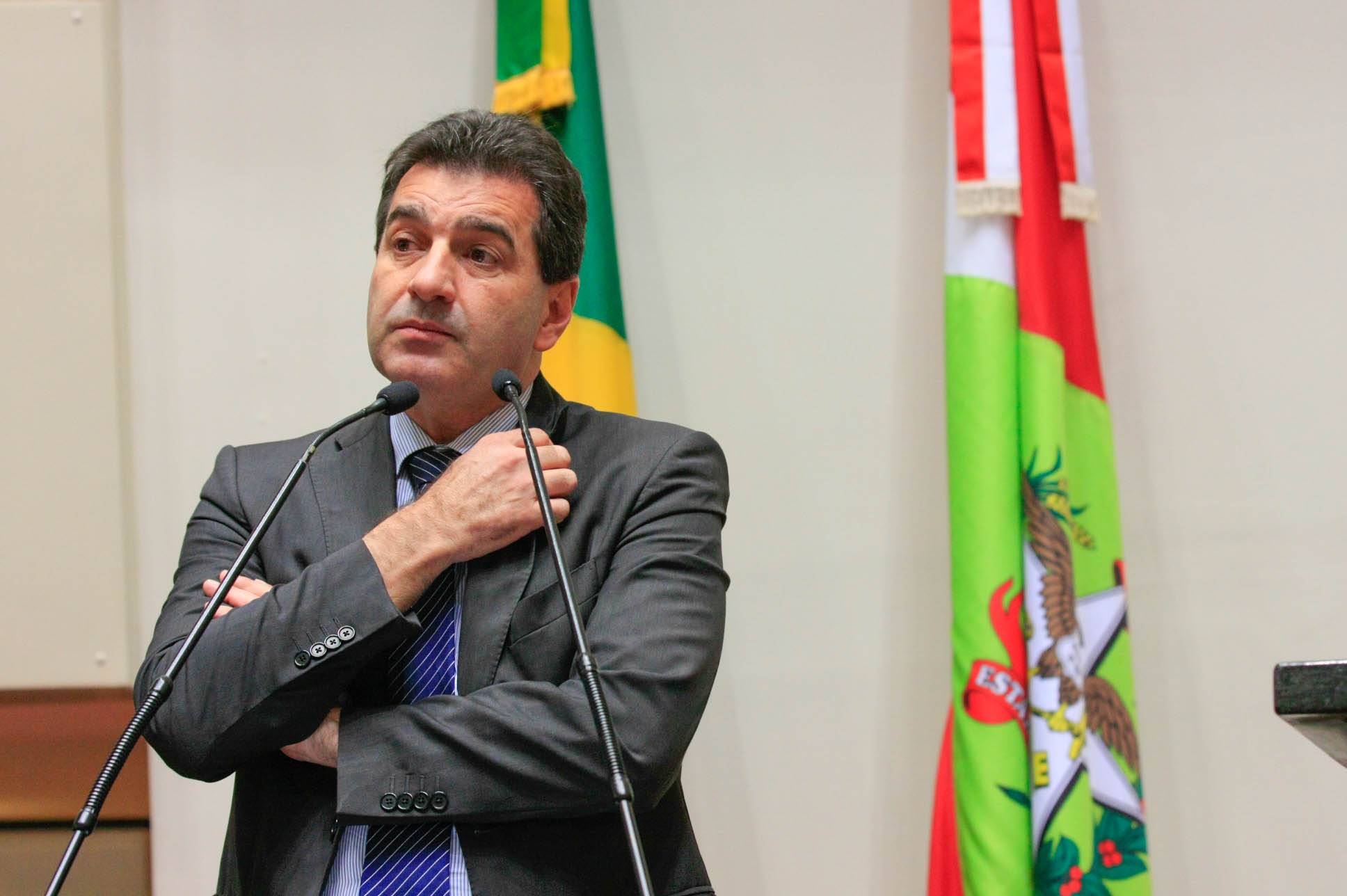 Deputado Valdir Cobalchini (PMDB) em Sessão Ordinária