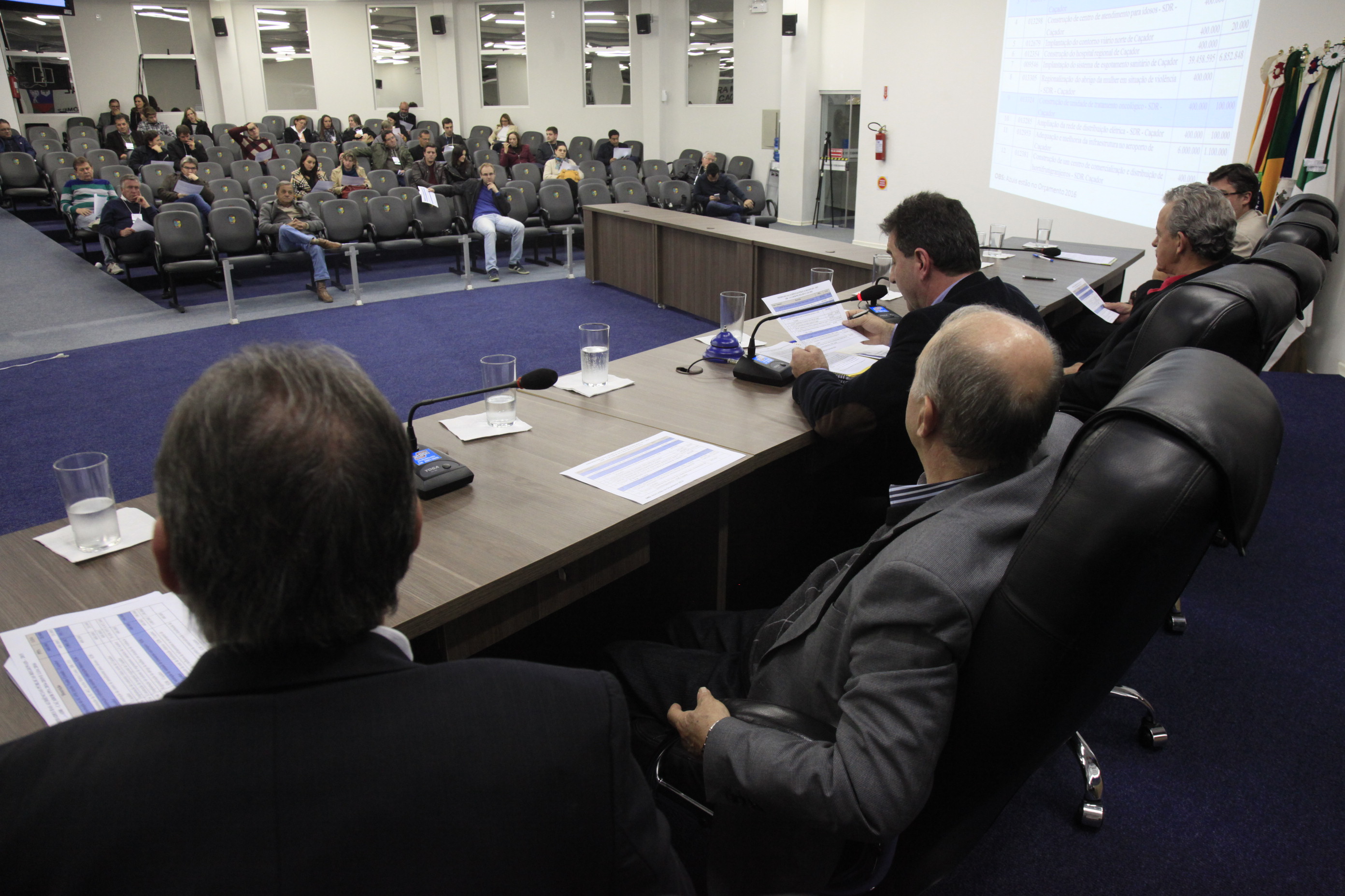 Audiência Pública Regional - Lei de Diretrizes Orçamentárias (LDO) 2016 para a Lei Orçamentária Anual (LOA) 2017 - Caçador.