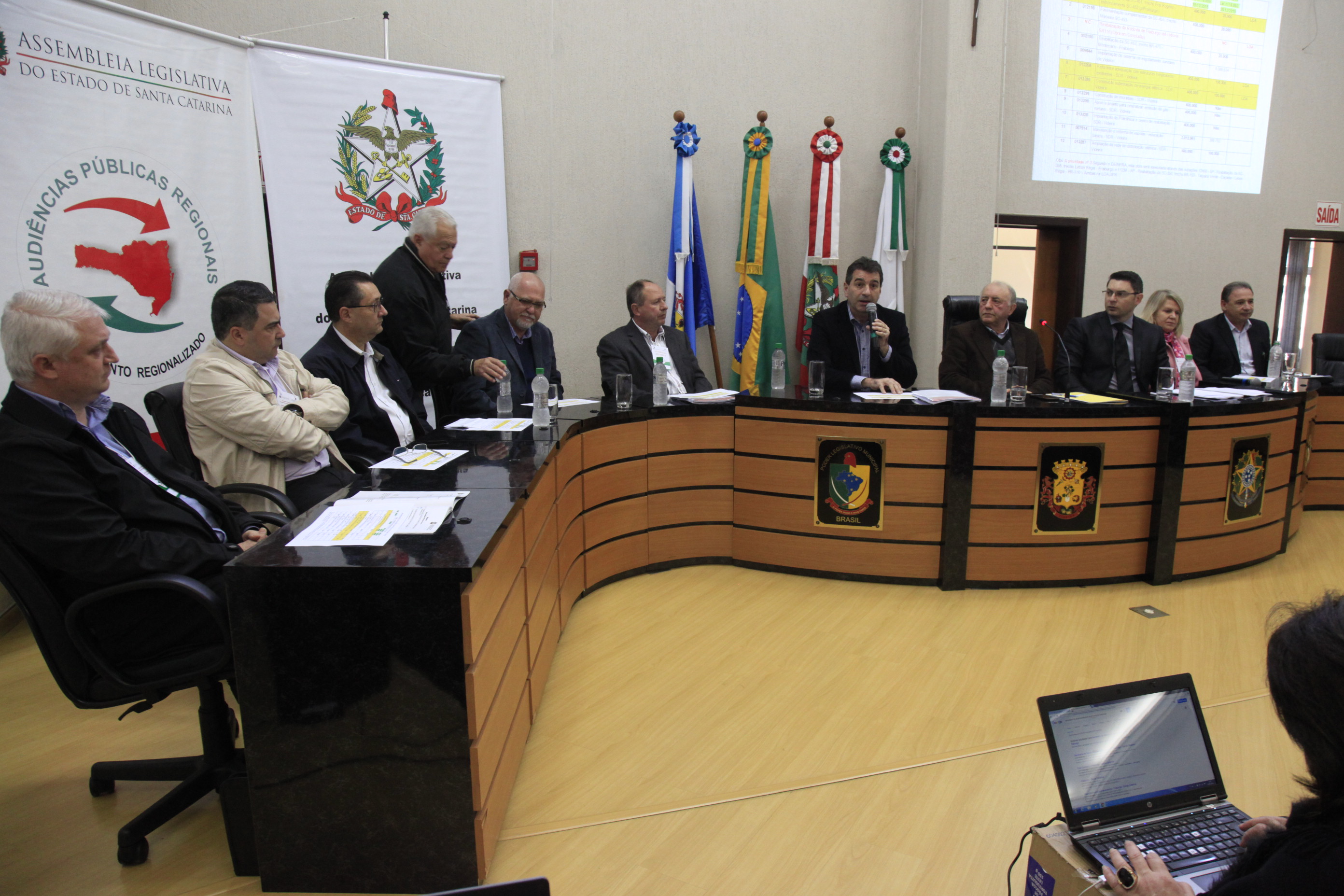 Audiência Pública Regional - Lei de Diretrizes Orçamentárias (LDO) 2016 para a Lei Orçamentária Anual (LOA) 2017 - Videira.