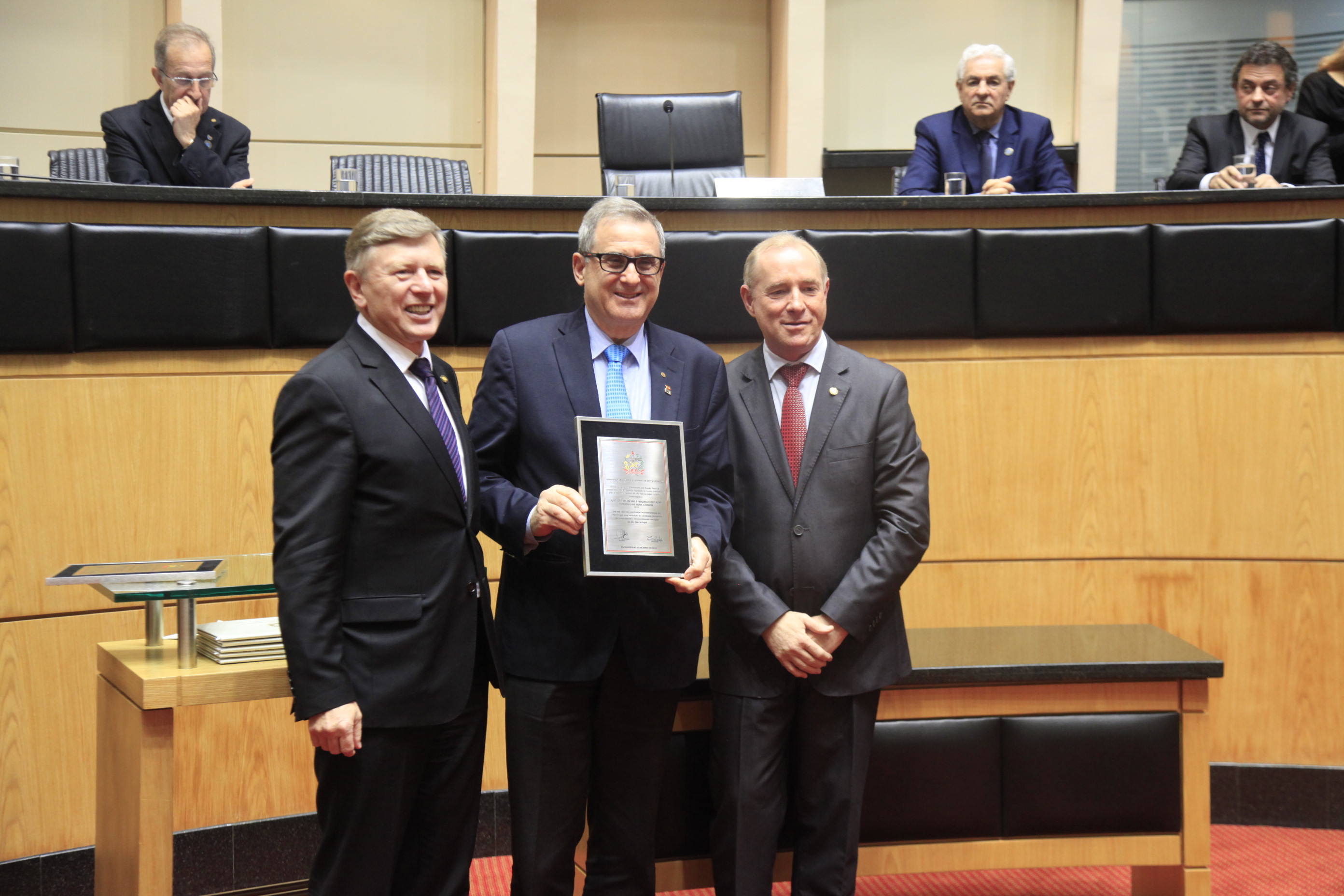 Sessão Especial em homenagem a Universidade do Alto Vale do Itajaí  UNIDAVI pela passagem dos seus 50 anos de fundação.