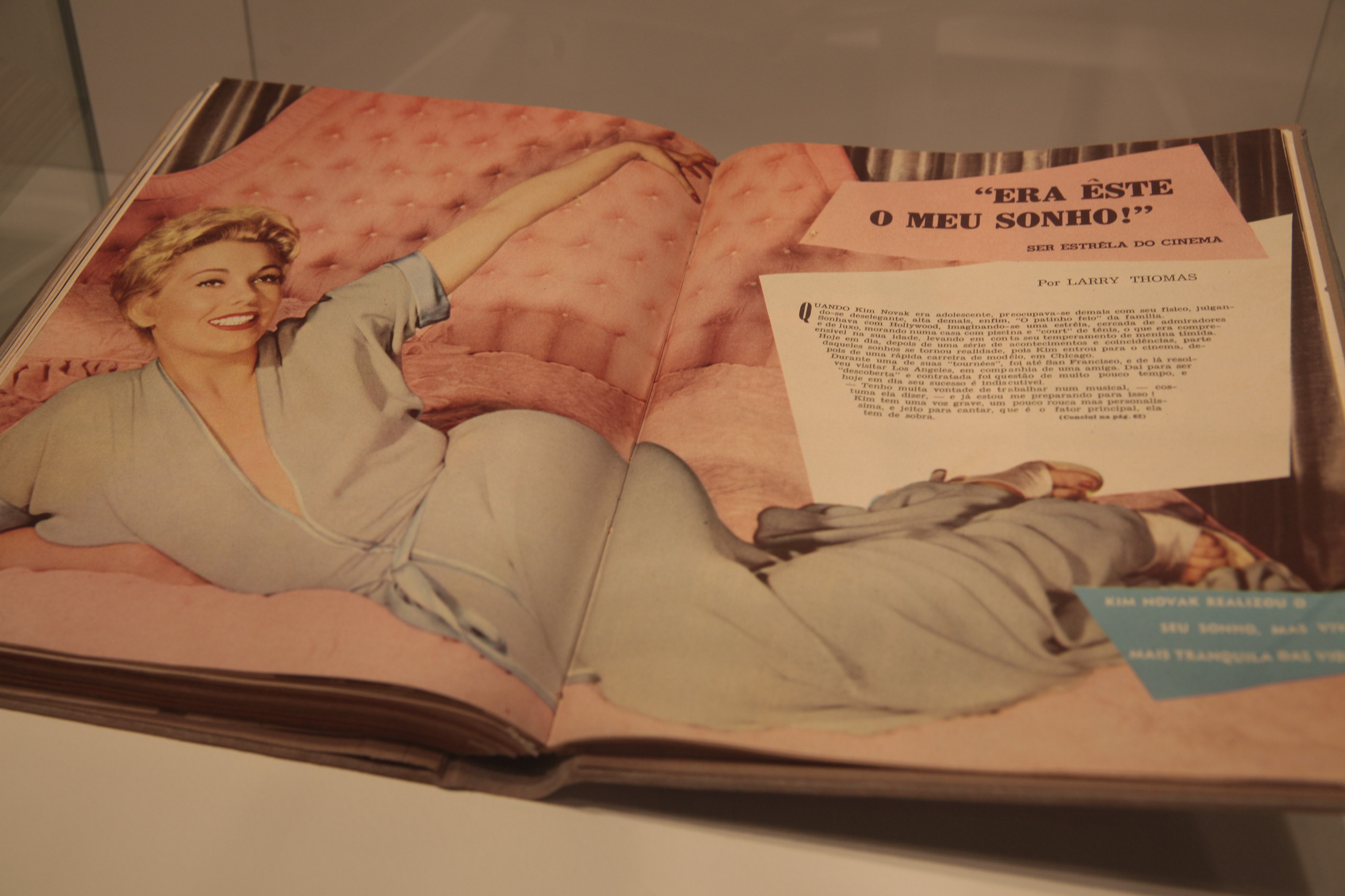 Exposição Revistas de Cinema - Museu da Imagem e do Som de Santa Catarina (MIS/SC).