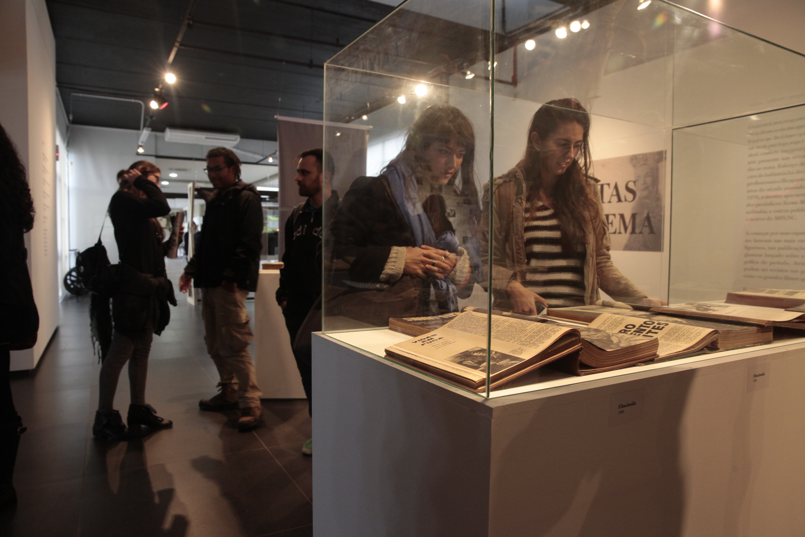 Exposição Revistas de Cinema - Museu da Imagem e do Som de Santa Catarina (MIS/SC).