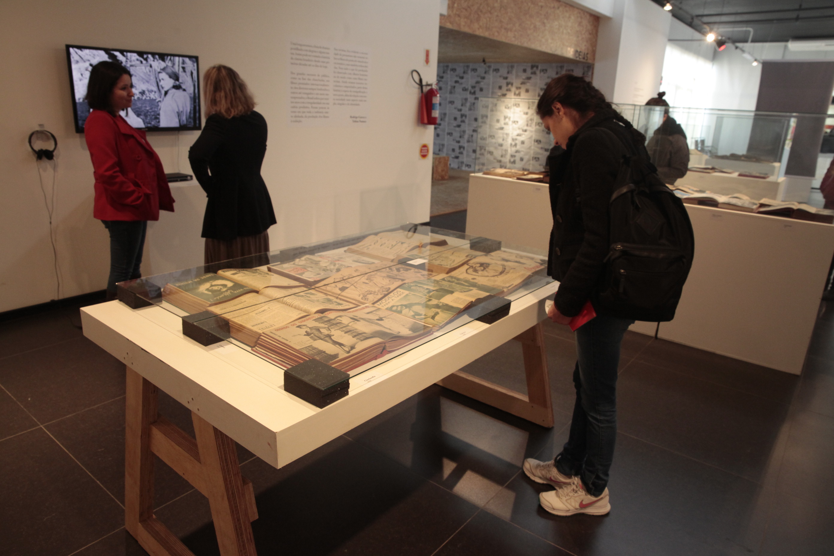 Exposição Revistas de Cinema - Museu da Imagem e do Som de Santa Catarina (MIS/SC).