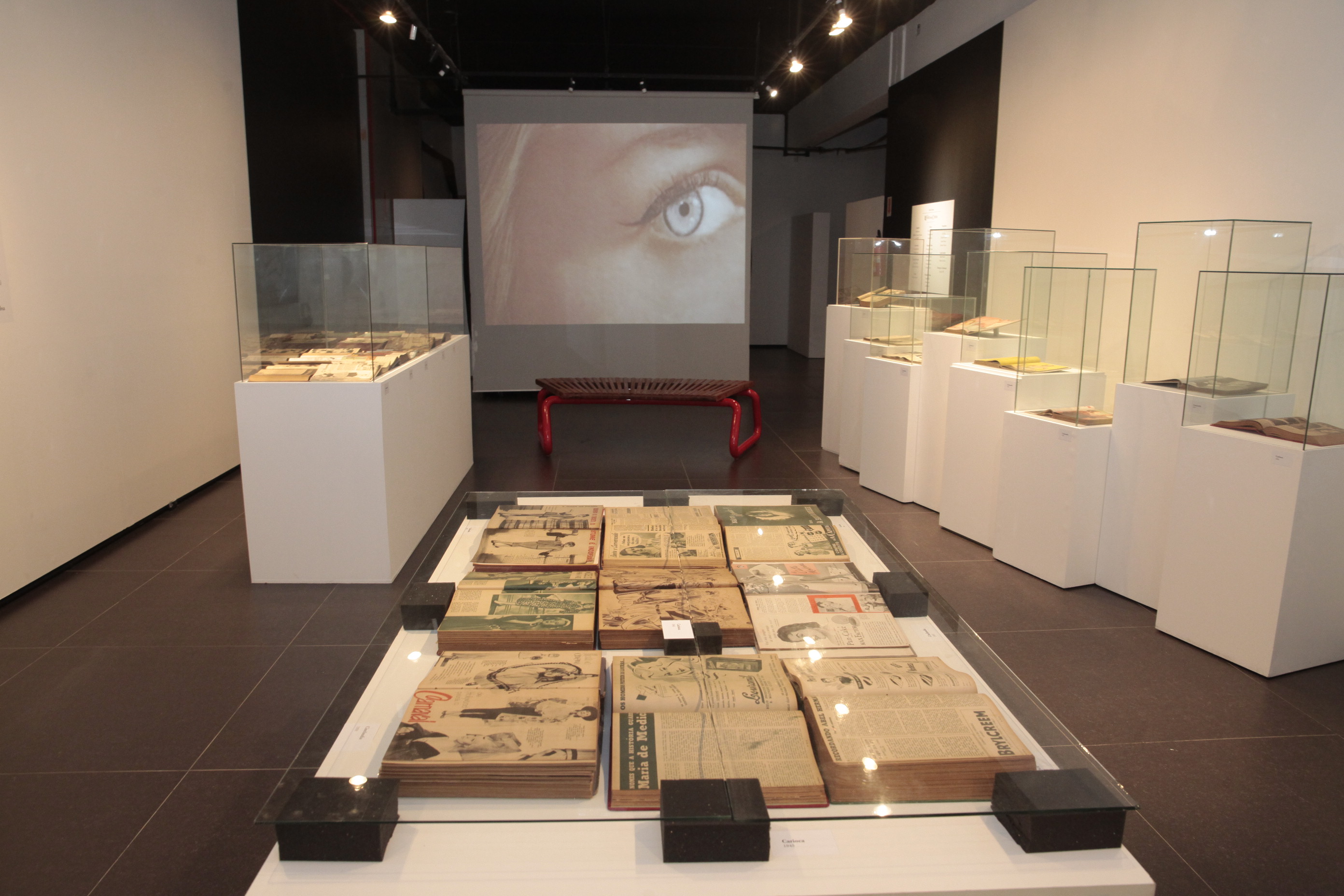Exposição Revistas de Cinema - Museu da Imagem e do Som de Santa Catarina (MIS/SC).