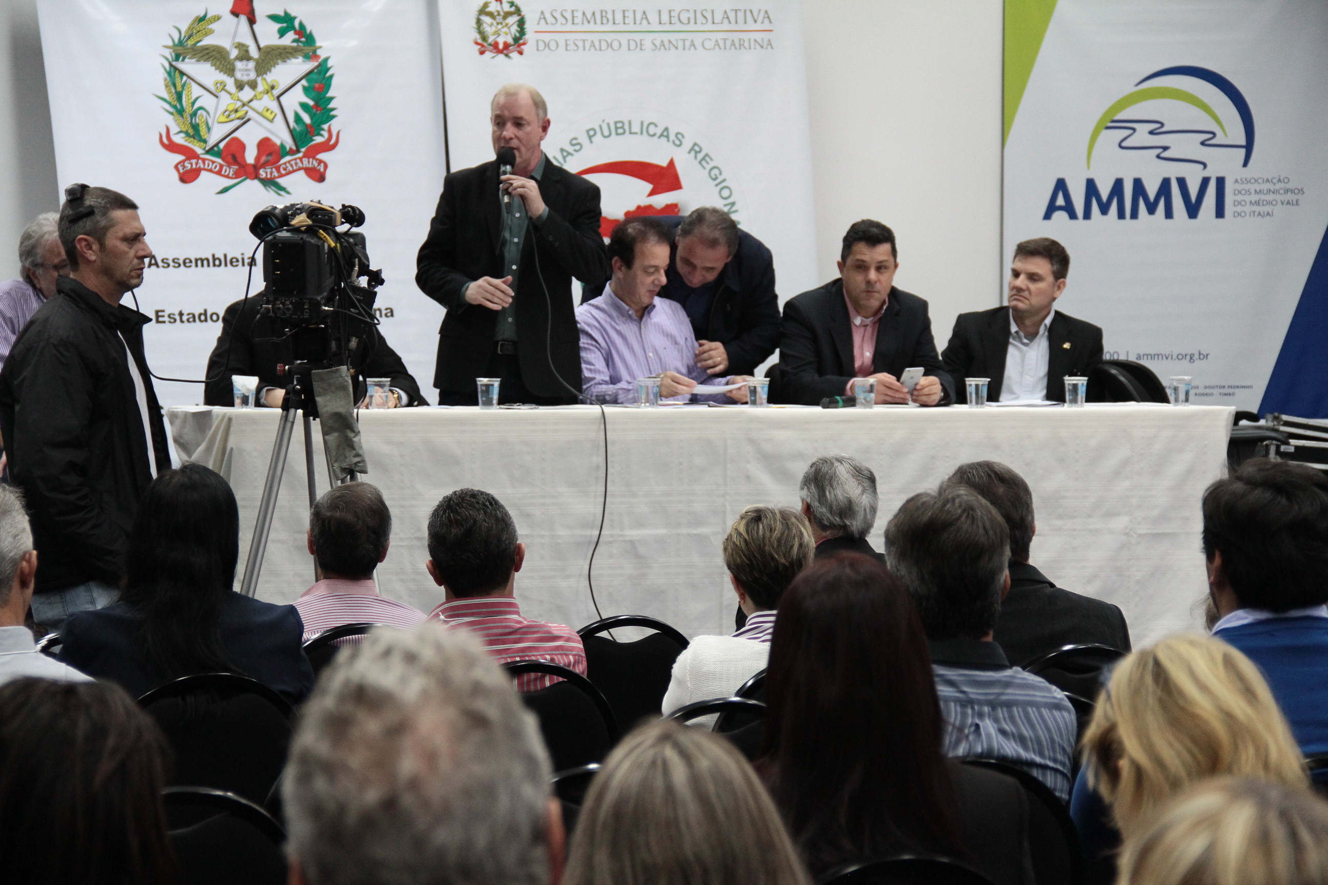 Audiência Pública Regional - Blumenau. Deputado Aldo Schneider (PMDB)