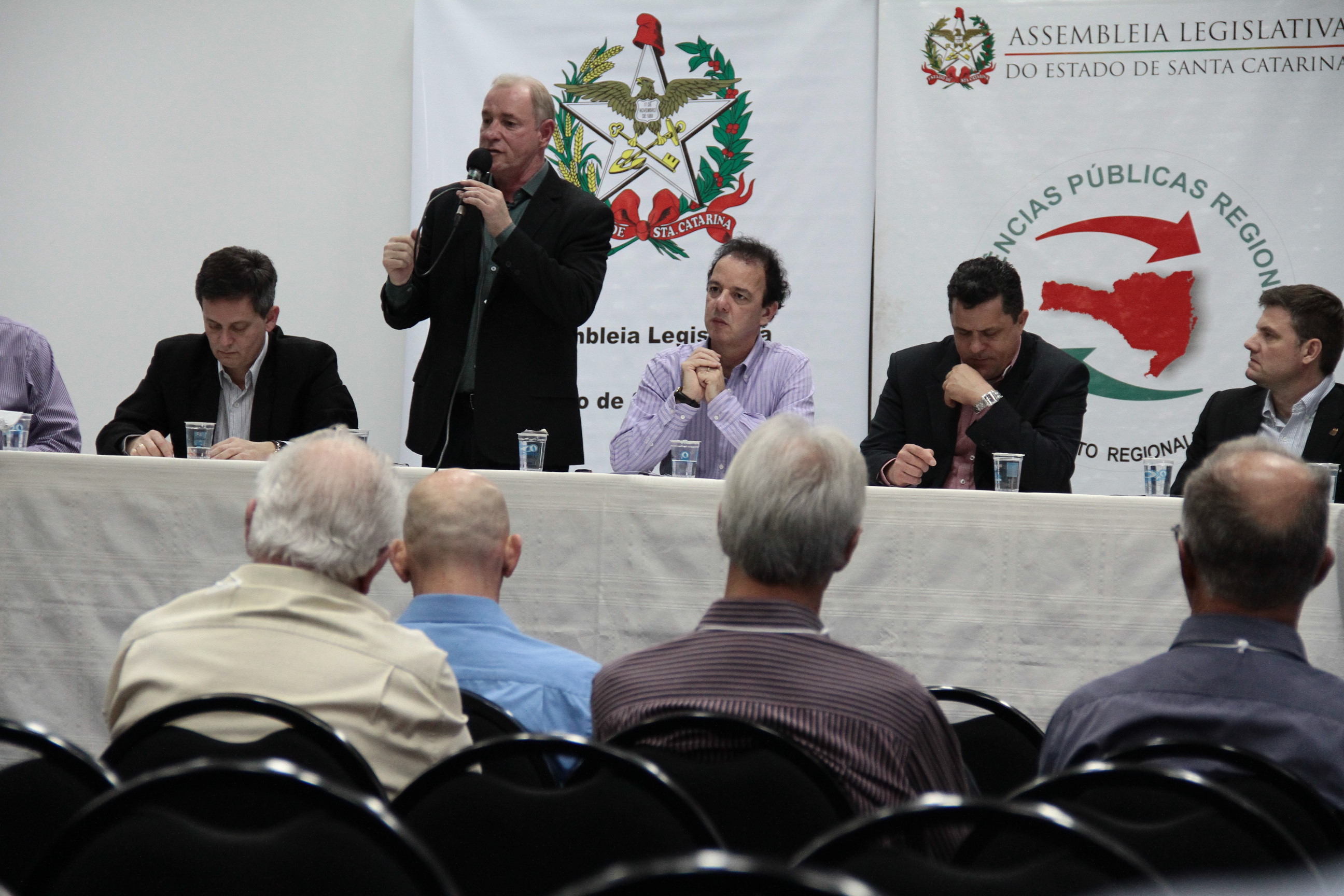 Audiência Pública Regional - Blumenau. Deputado Aldo Schneider (PMDB)