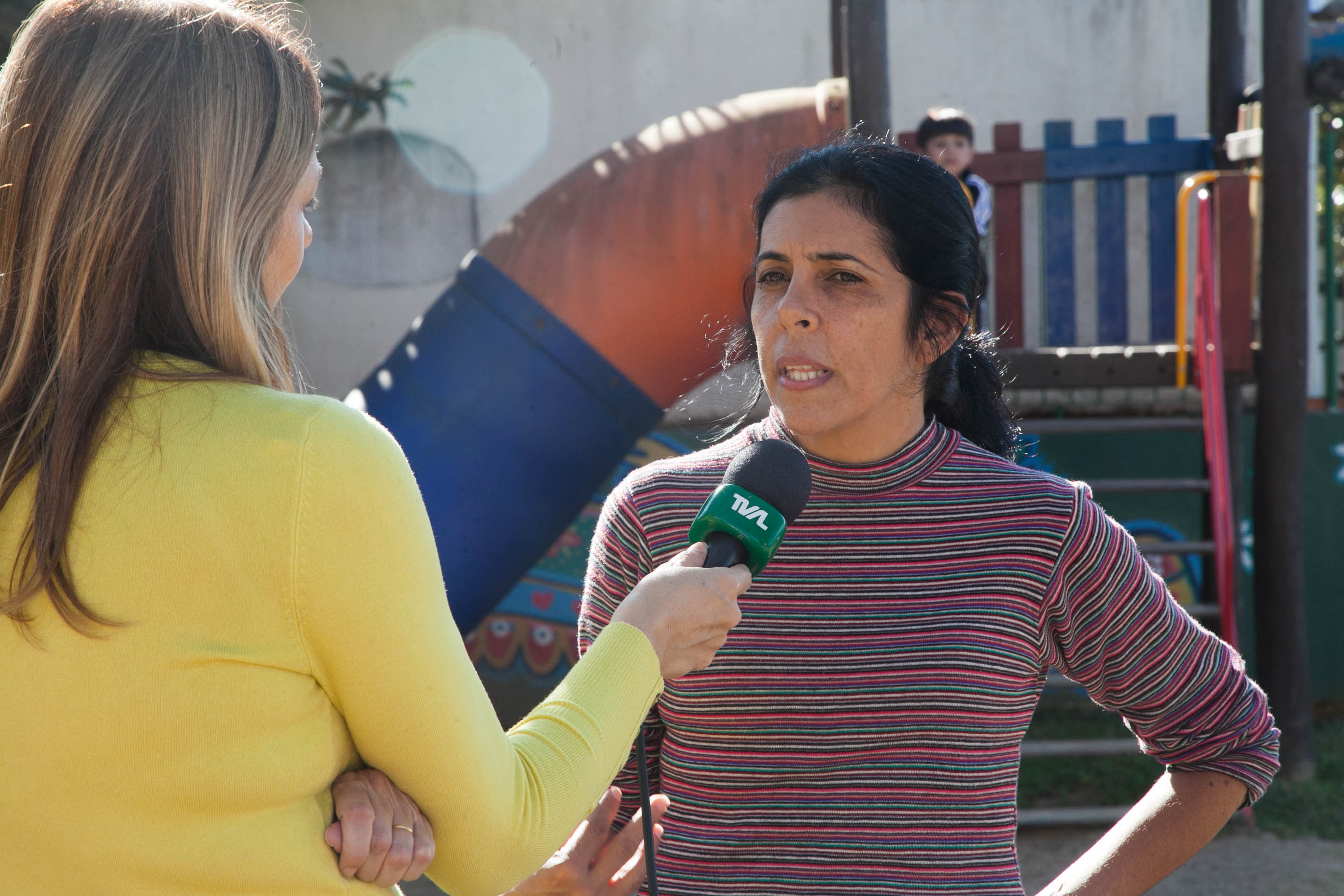 Creche ensina a história local através da música. Solange Nunes, Diretora da creche.