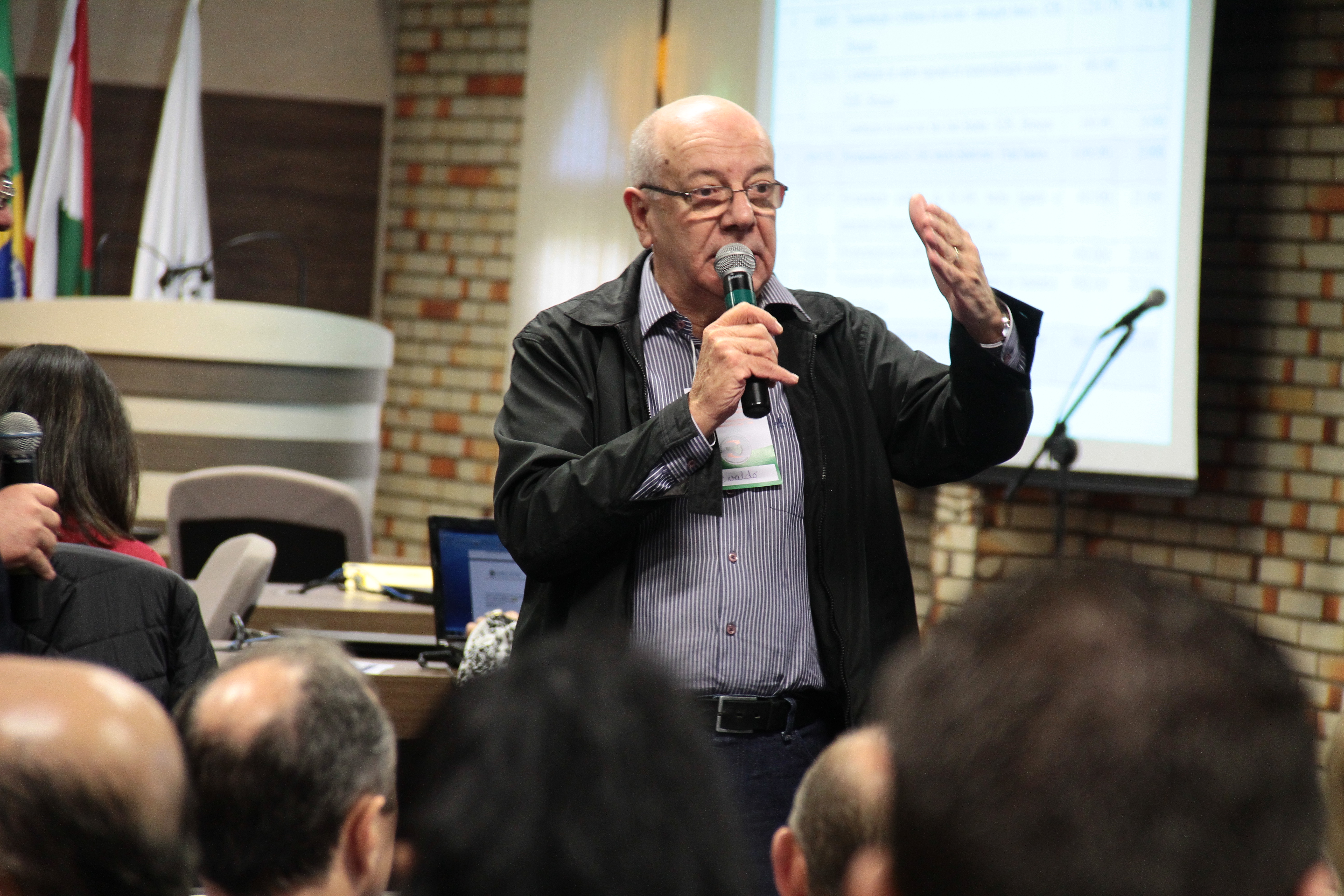 Audiência Pública Regional - Brusque. Evaldo Ristow Filho