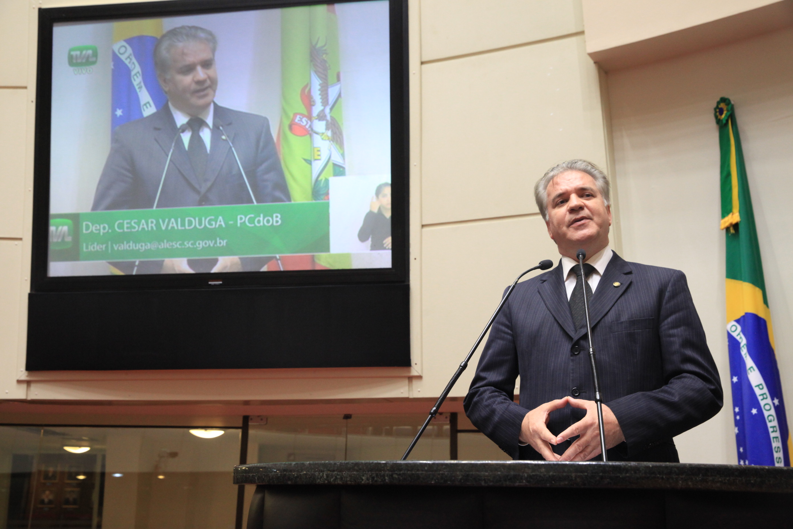 Sessão Ordinária. Deputado César Valduga (PCdoB)