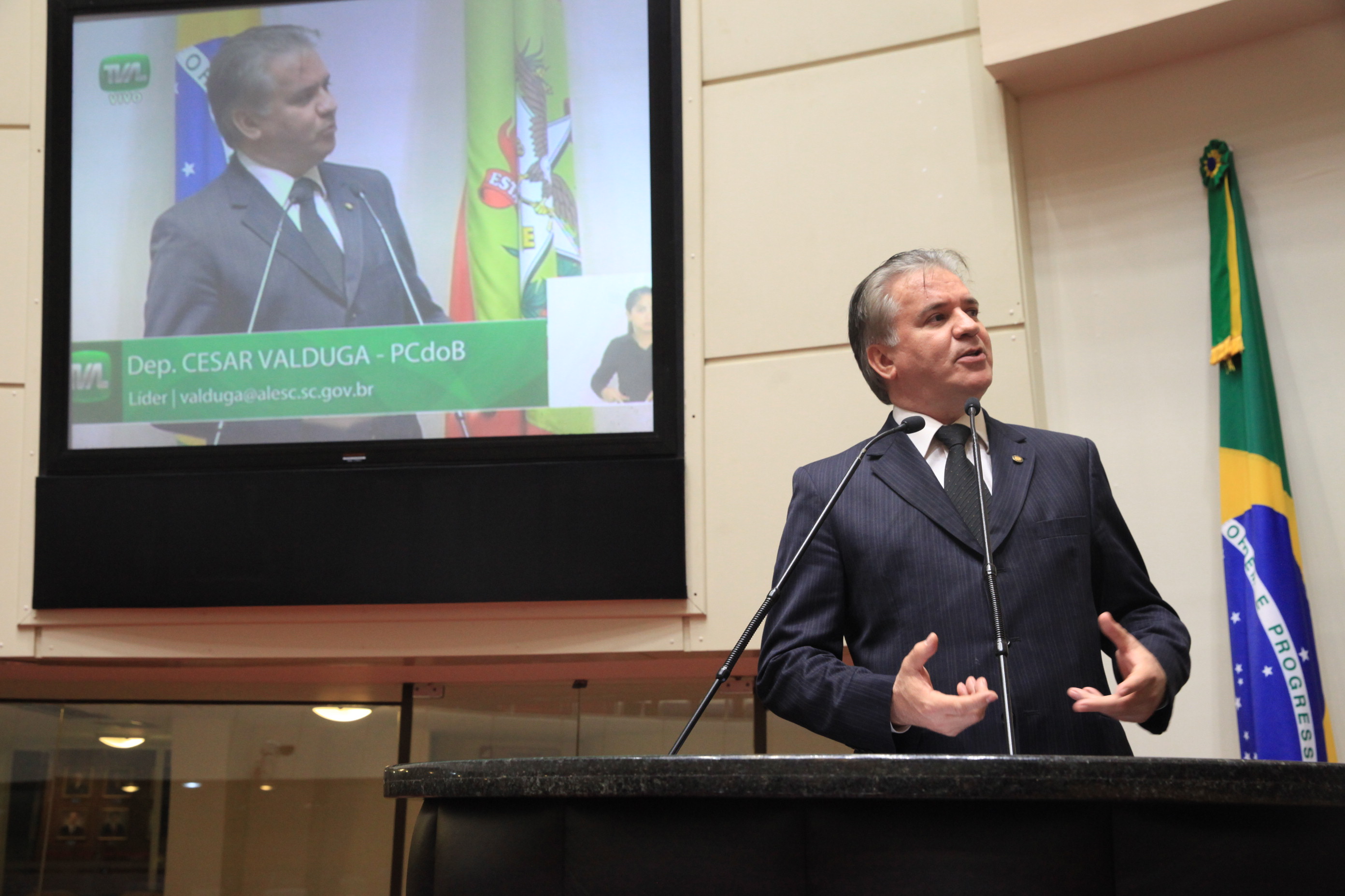 Sessão Ordinária. Deputado César Valduga (PCdoB)