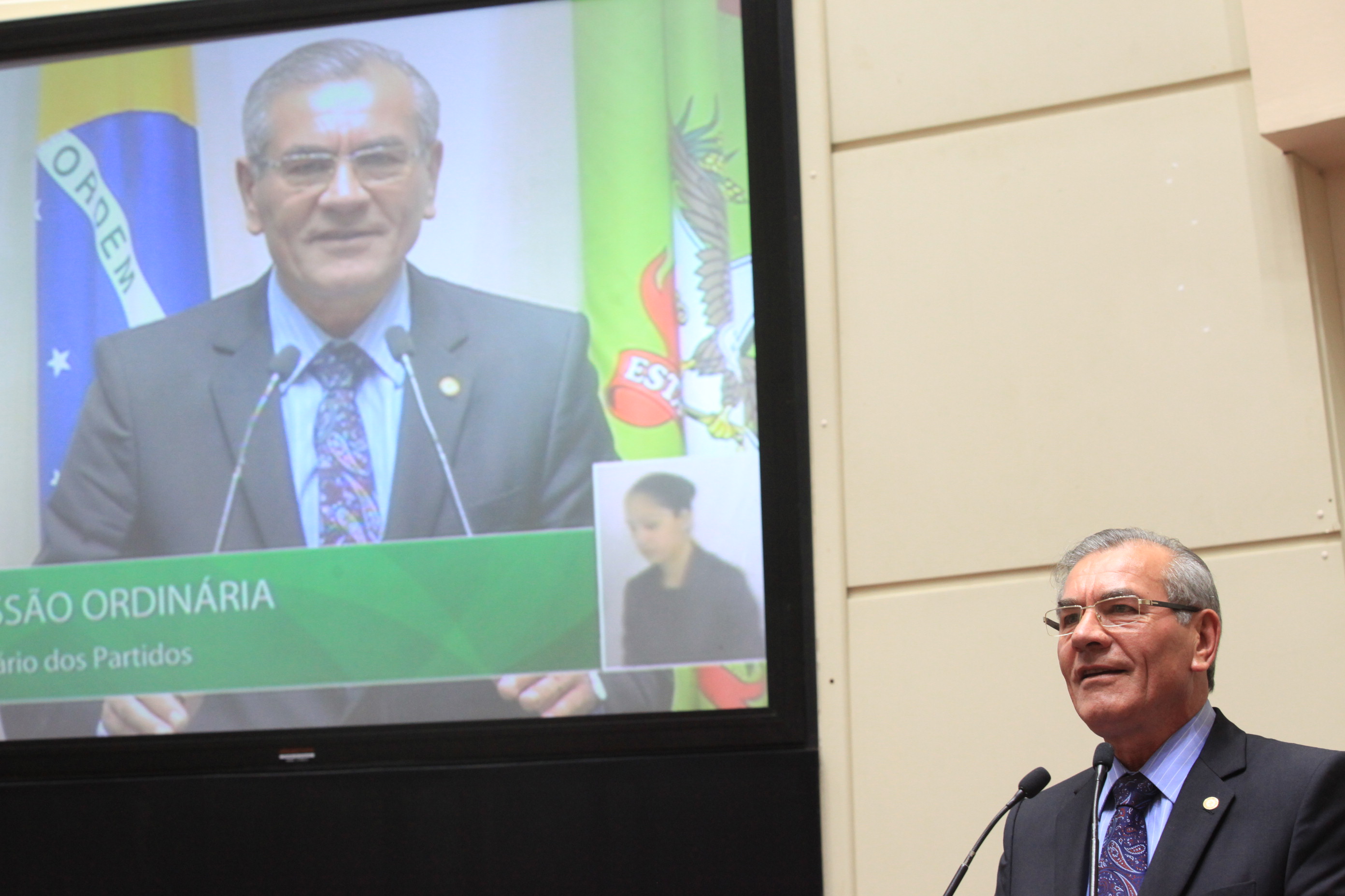 Sessão Ordinária.  Deputado Silvio Dreveck (PP).