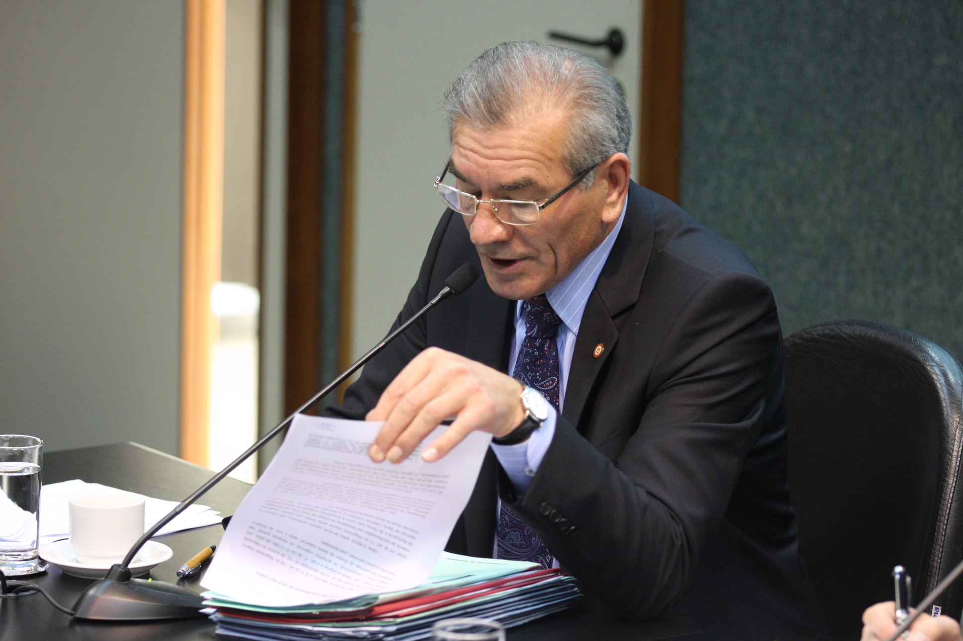 Comissão de Constituição e Justiça. Deputado Silvio Dreveck (PP). Foto Yuri Santos / Agência AL