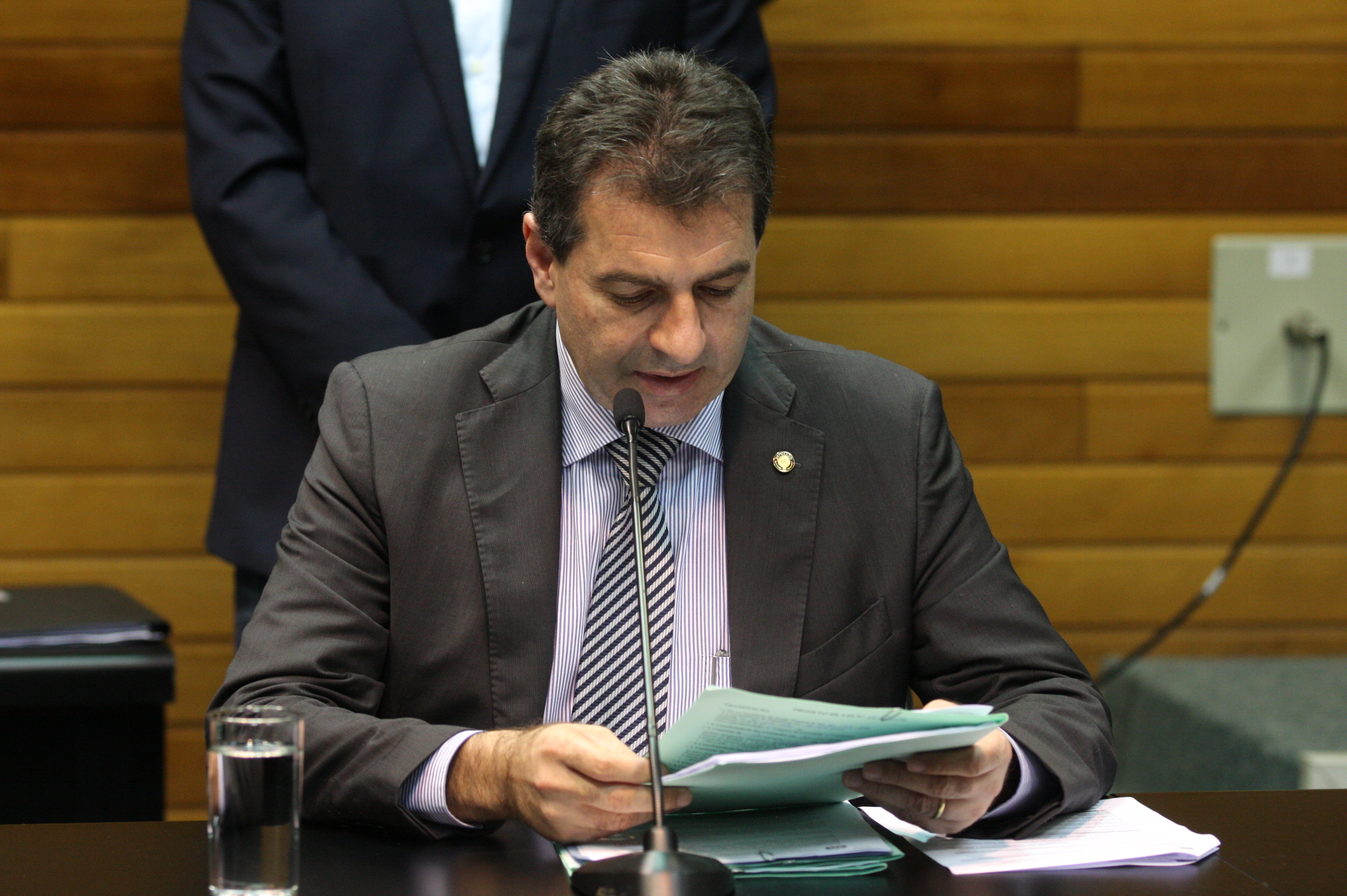 Comissão de Constituição e Justiça. Deputado Valdir Cobalchini (PMDB). Foto Yuri Santos / Agência AL