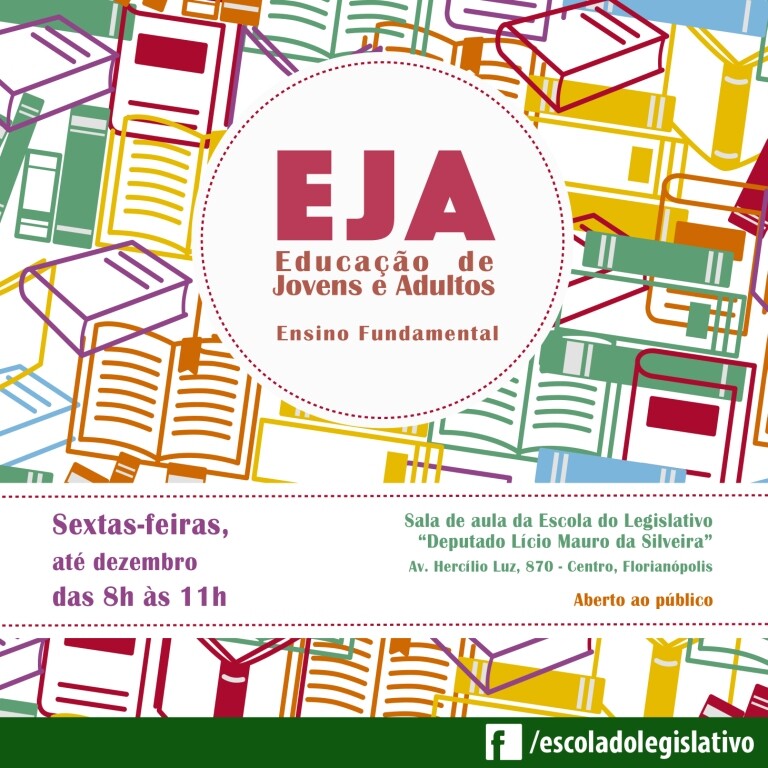 Educação de Jovens e Adultos (EJA) é oferecida pela Escola do Legislativo