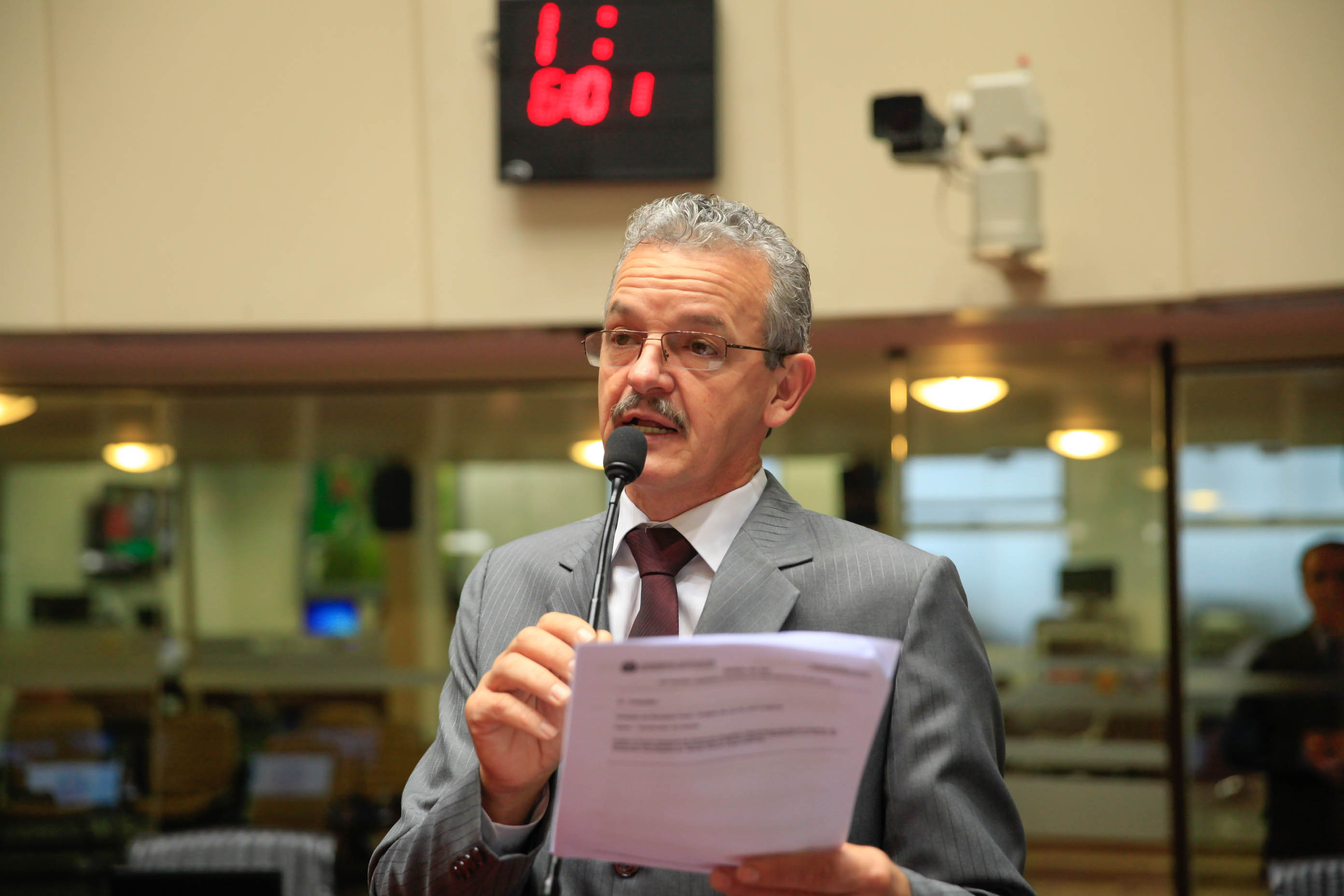 Deputado Dirceu Dresch (PT) em Sessão Ordinária