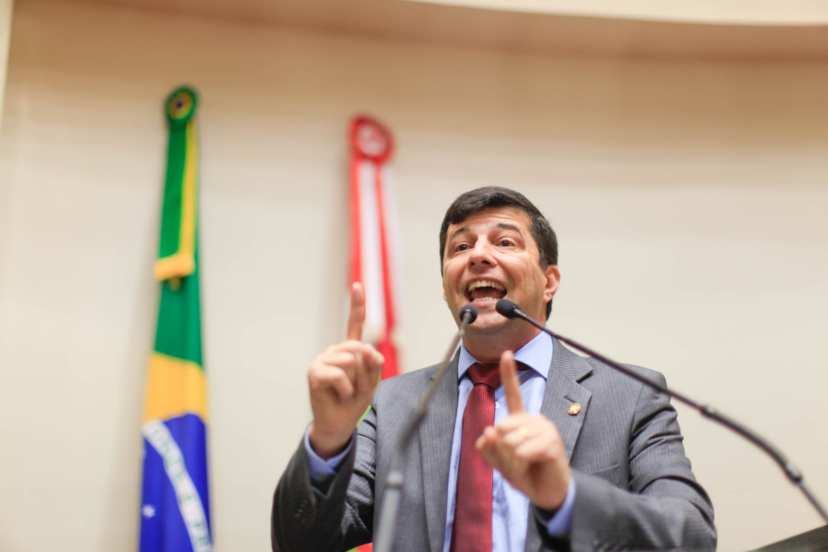 Deputado Fábio Flôr (PP) em Sessão Ordinária