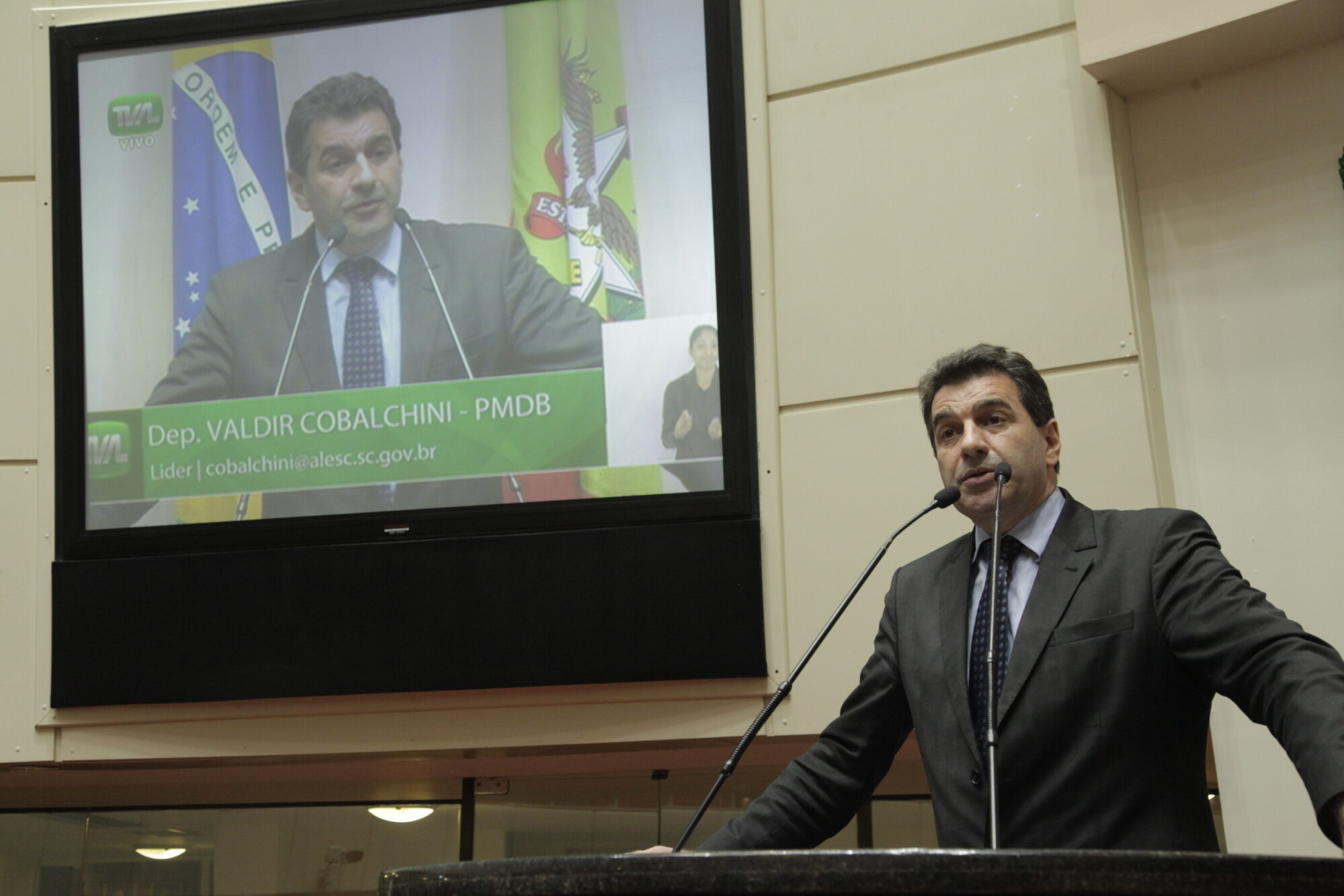 Deputado Valdir Cobalchini