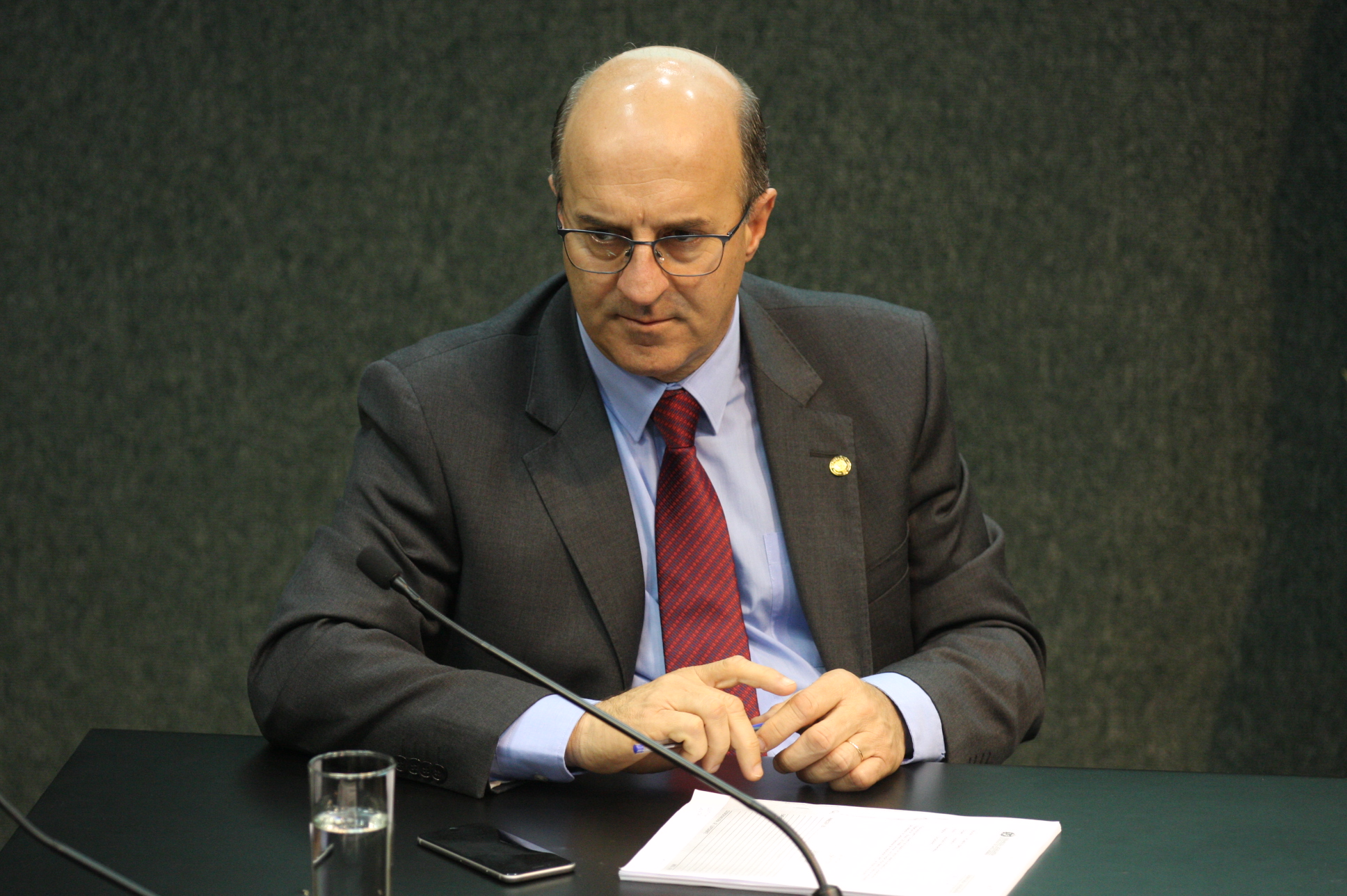 Comissão de Finanças e Tributação. Deputado José Milton Scheffer (PP). Foto Yuri Santos / Agência AL