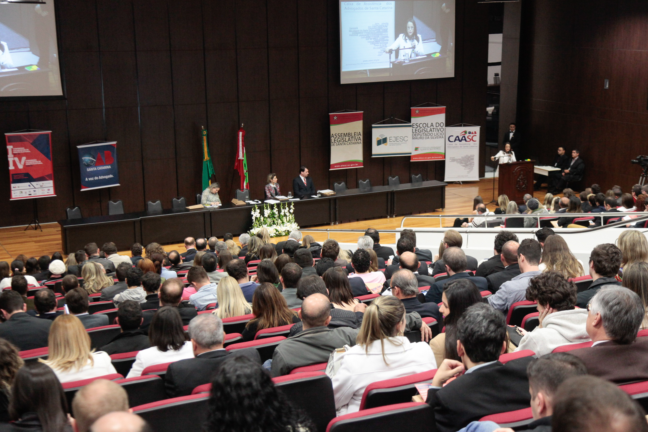 IV Congresso Catarinense de Direito Eleitoral.