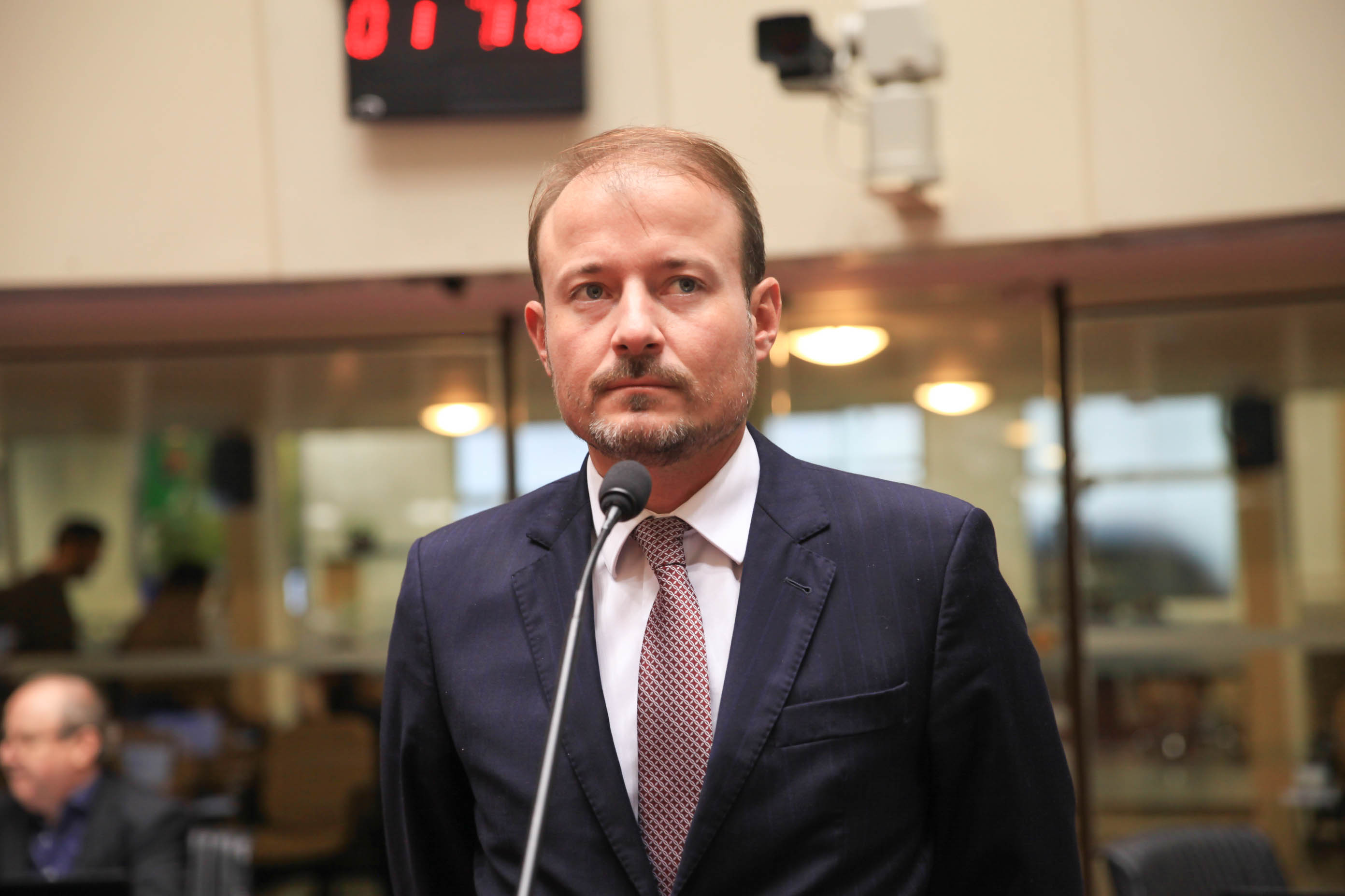 Deputado Gabriel Ribeiro (PSD) em Sessão Ordinária