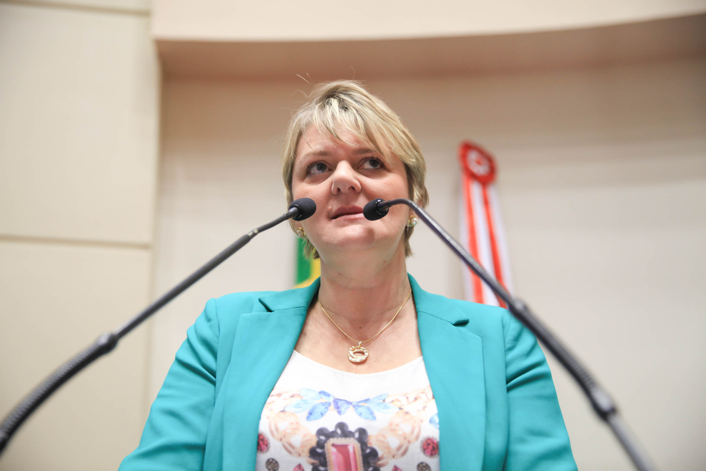 Deputada Luciane Carminatti (PT) em Sessão Ordinária
