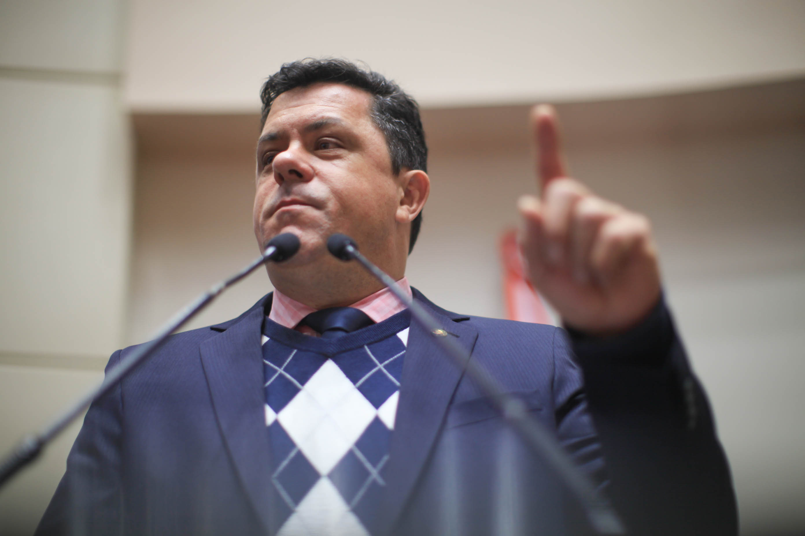 Deputado Ivan Naatz (PDT) em Sessão Ordinária