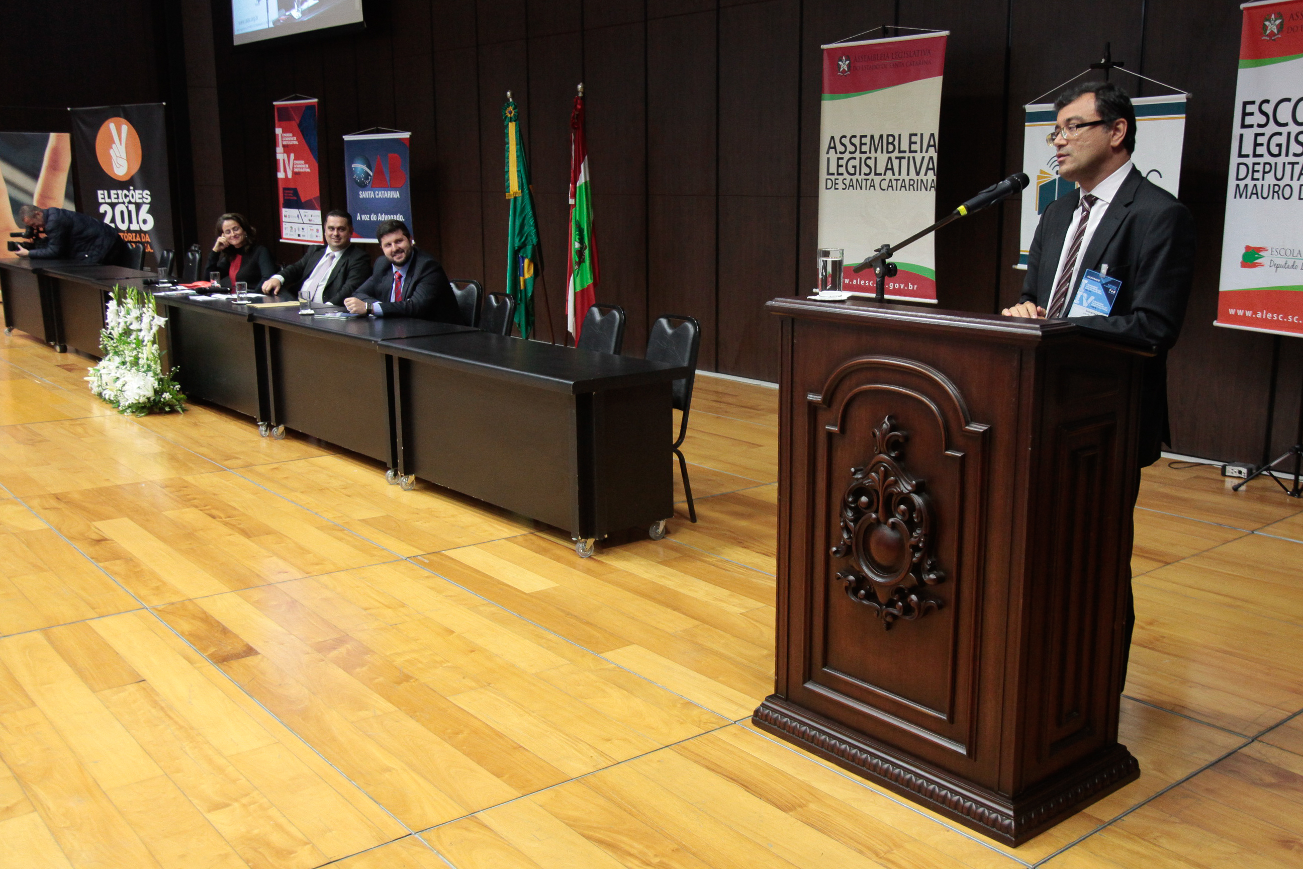 IV Congresso Catarinense de Direito Eleitoral. Joelson Dias.
